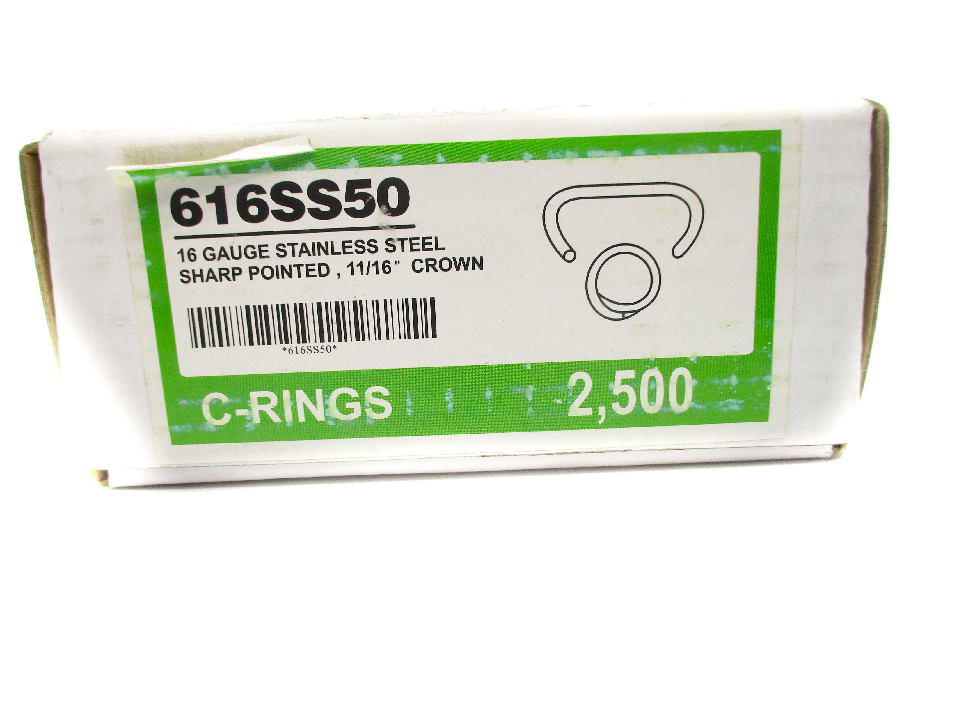 STANLEY 616SS50 (PKG OF 2,500) NSMP
