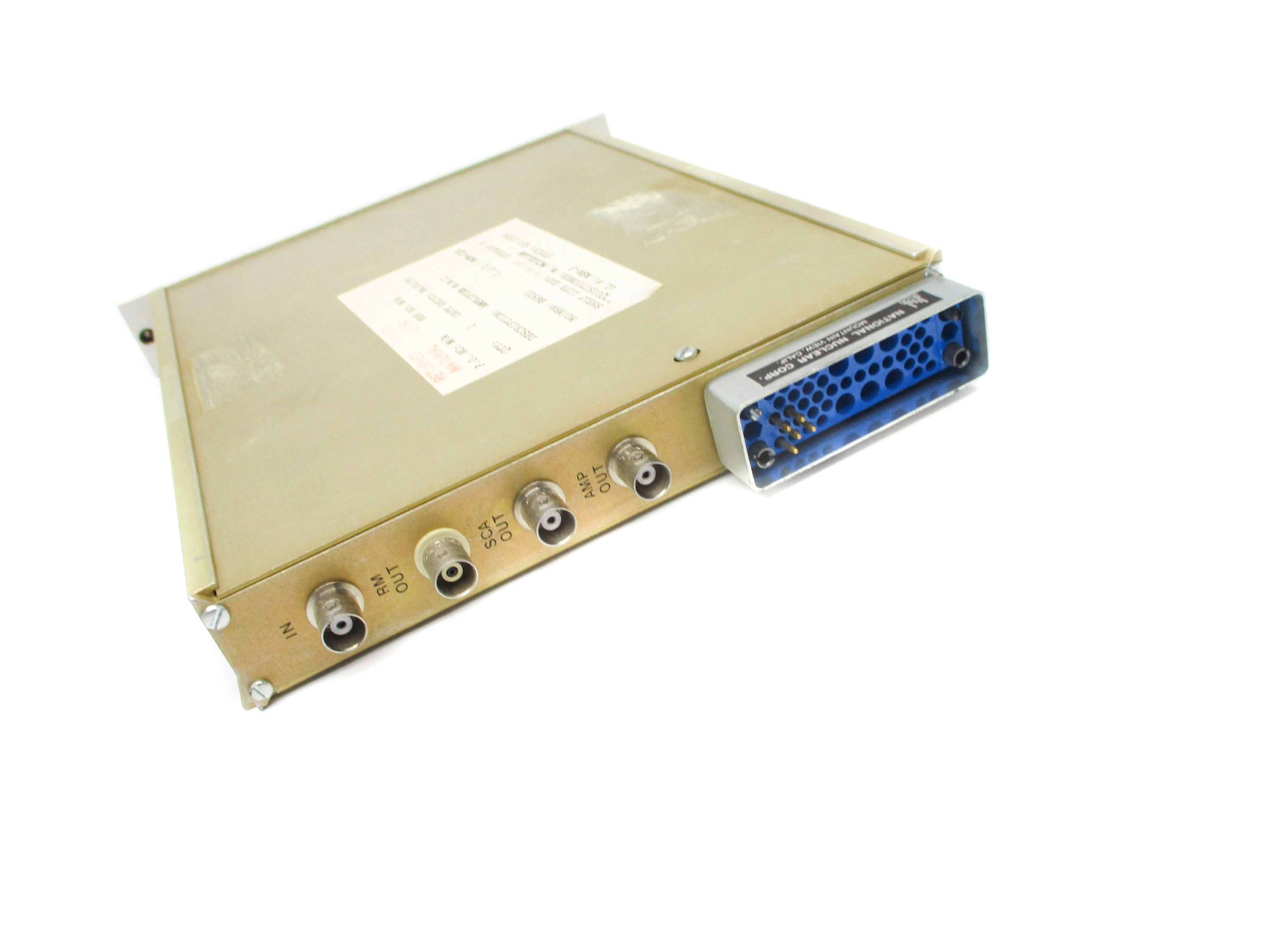 NATIONAL NUCLEAR CORPORATION ASR-3 UNMP