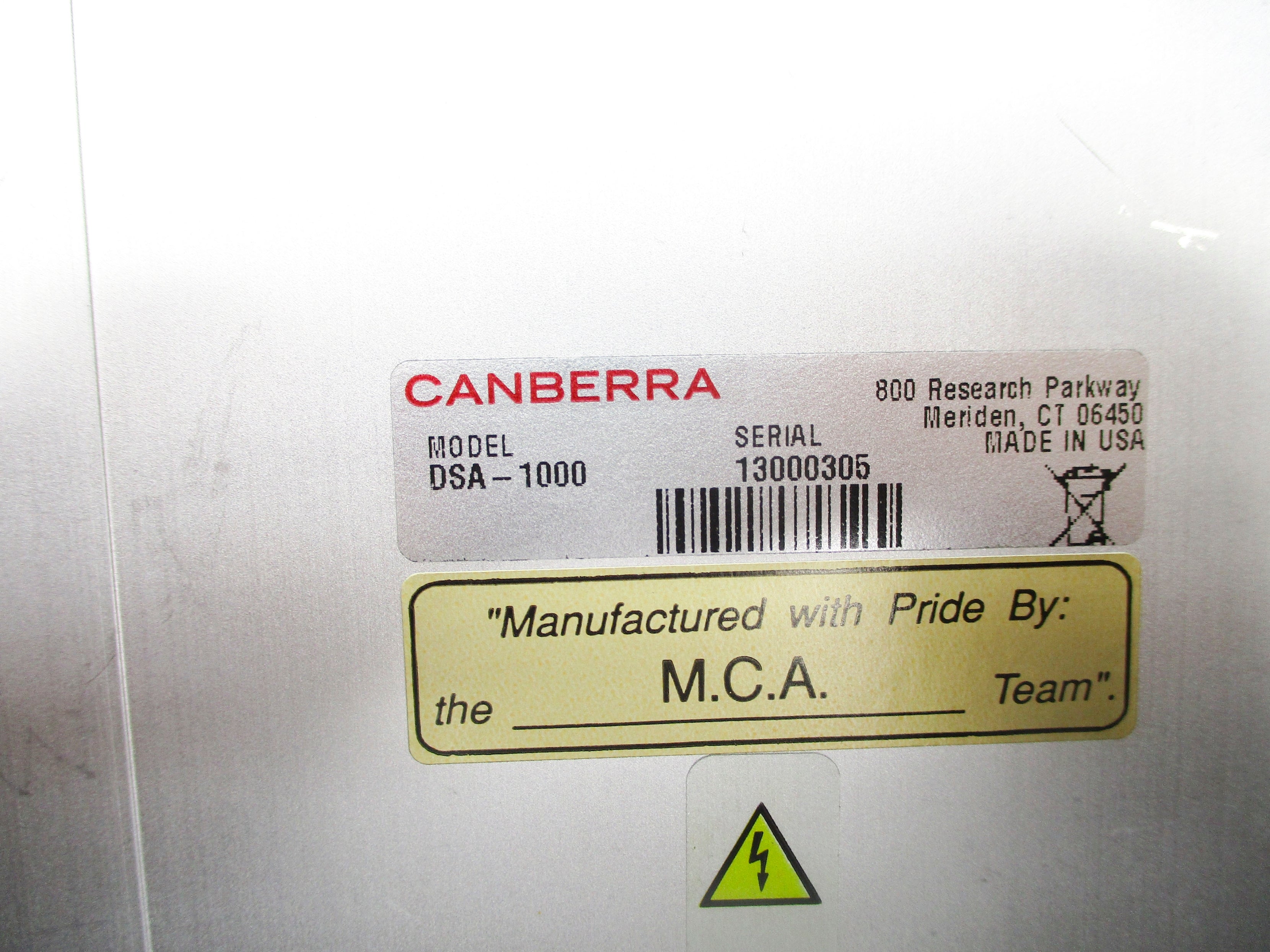 CANBERRA DSA-1000 UNMP
