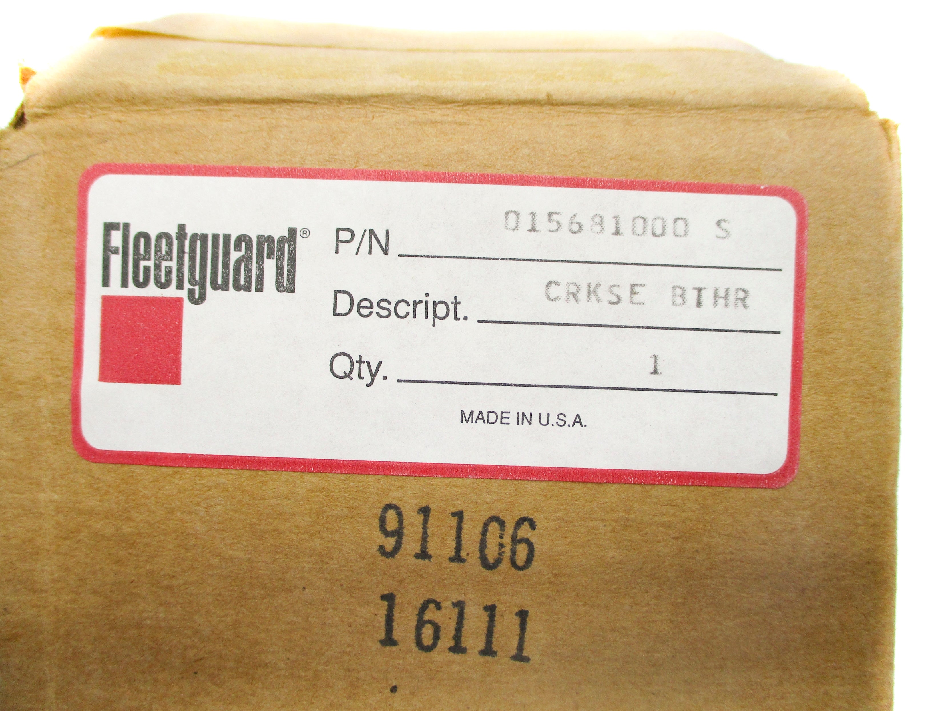 FLEETGUARD 015681000S NSMP