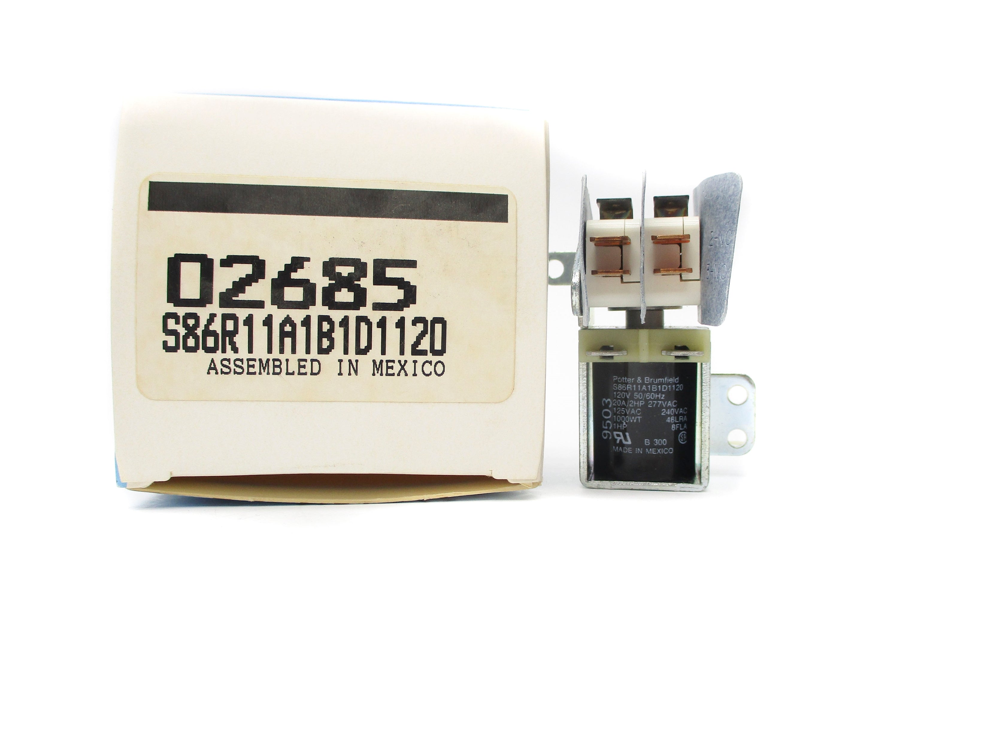 POTTER & BRUMFIELD S86R11A1B1D1120 120V 20A NSMP