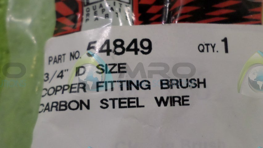 MARKS PLUMBING PARTS 54849 COPPER FIITING BRUSH *NEW IN ORIGINAL PACKAGE*