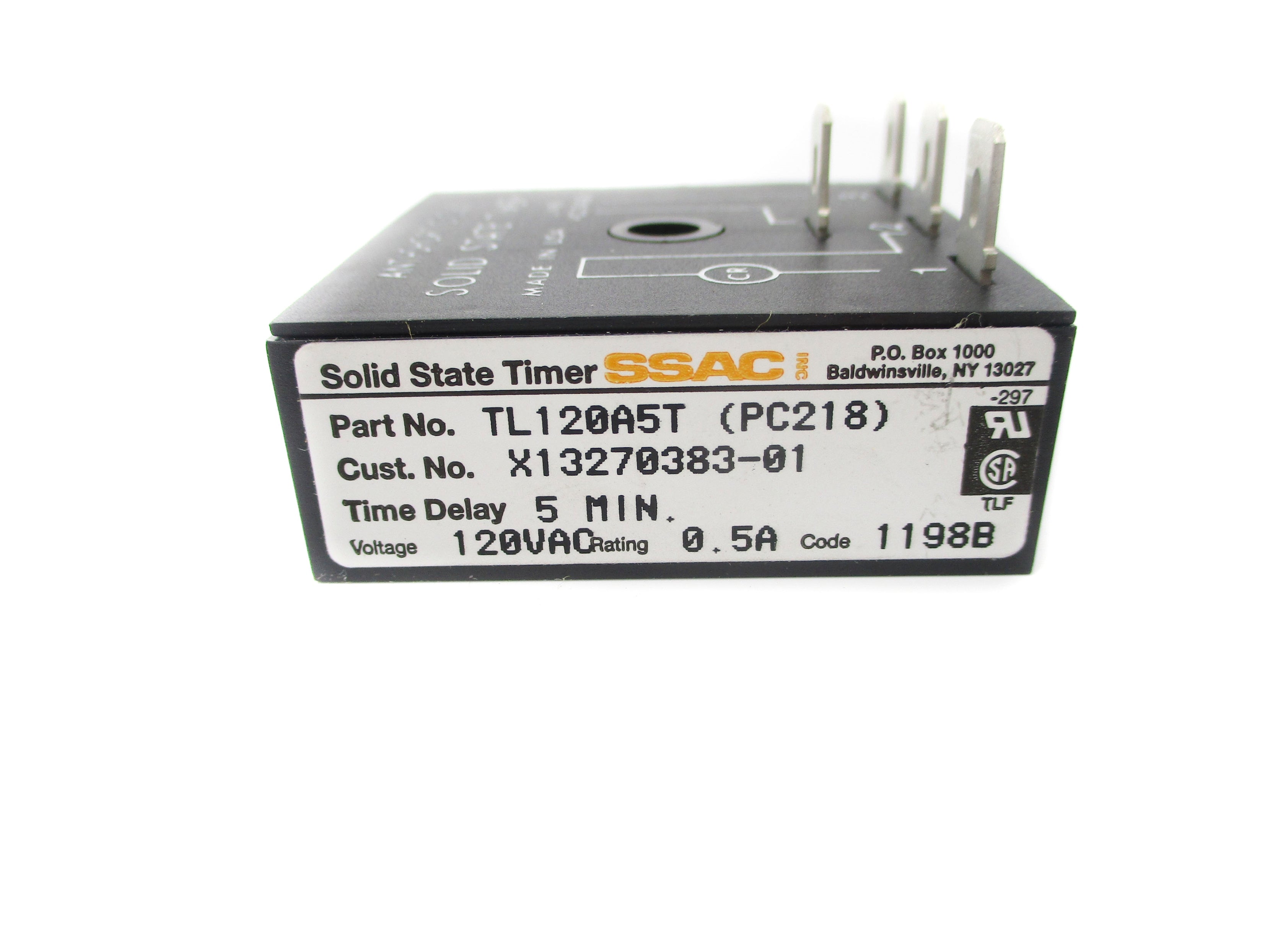 SSAC TL120A5T 120VAC 0.5A NSNP