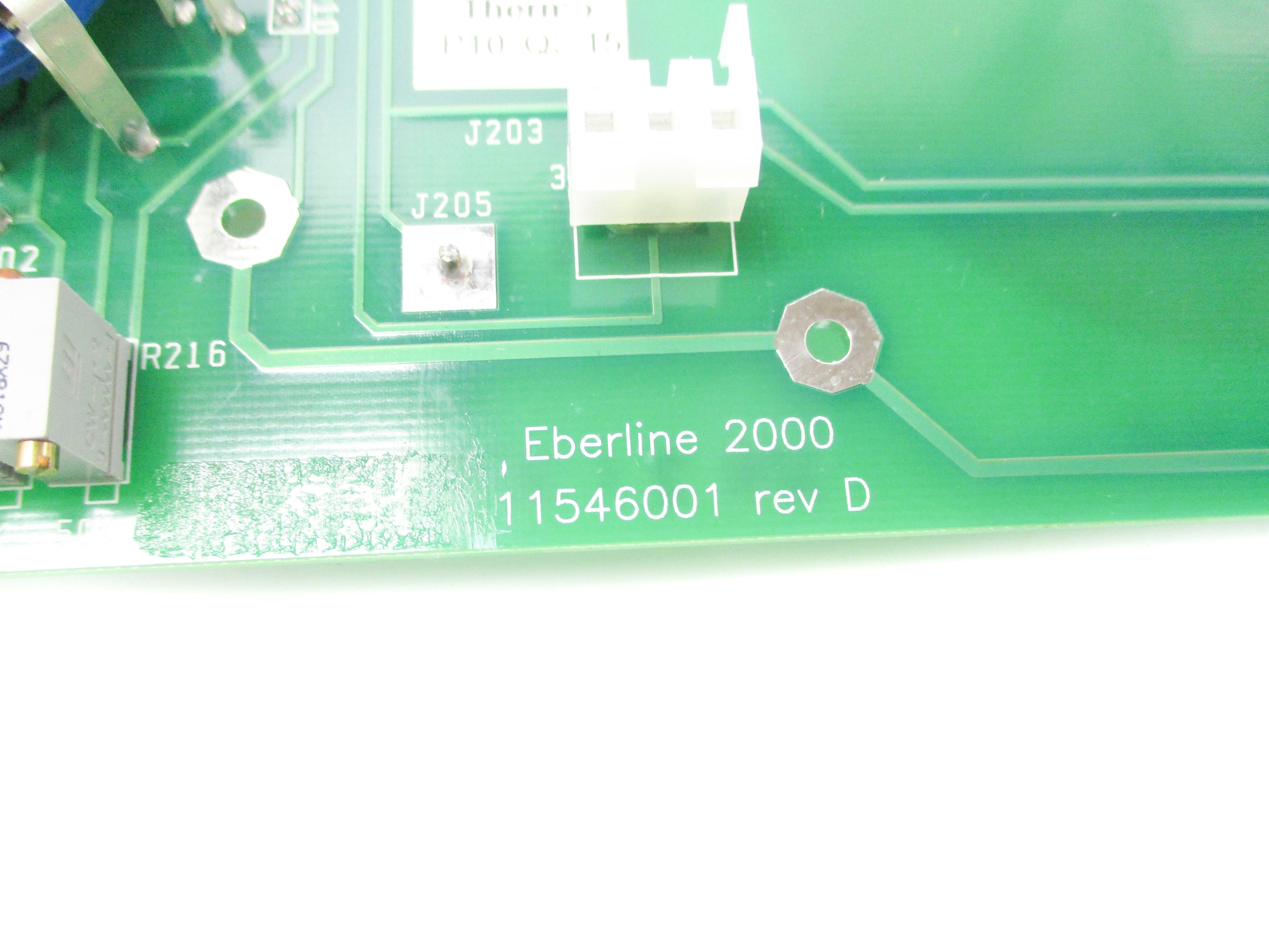 EBERLINE 11546001 REV. D NSNP