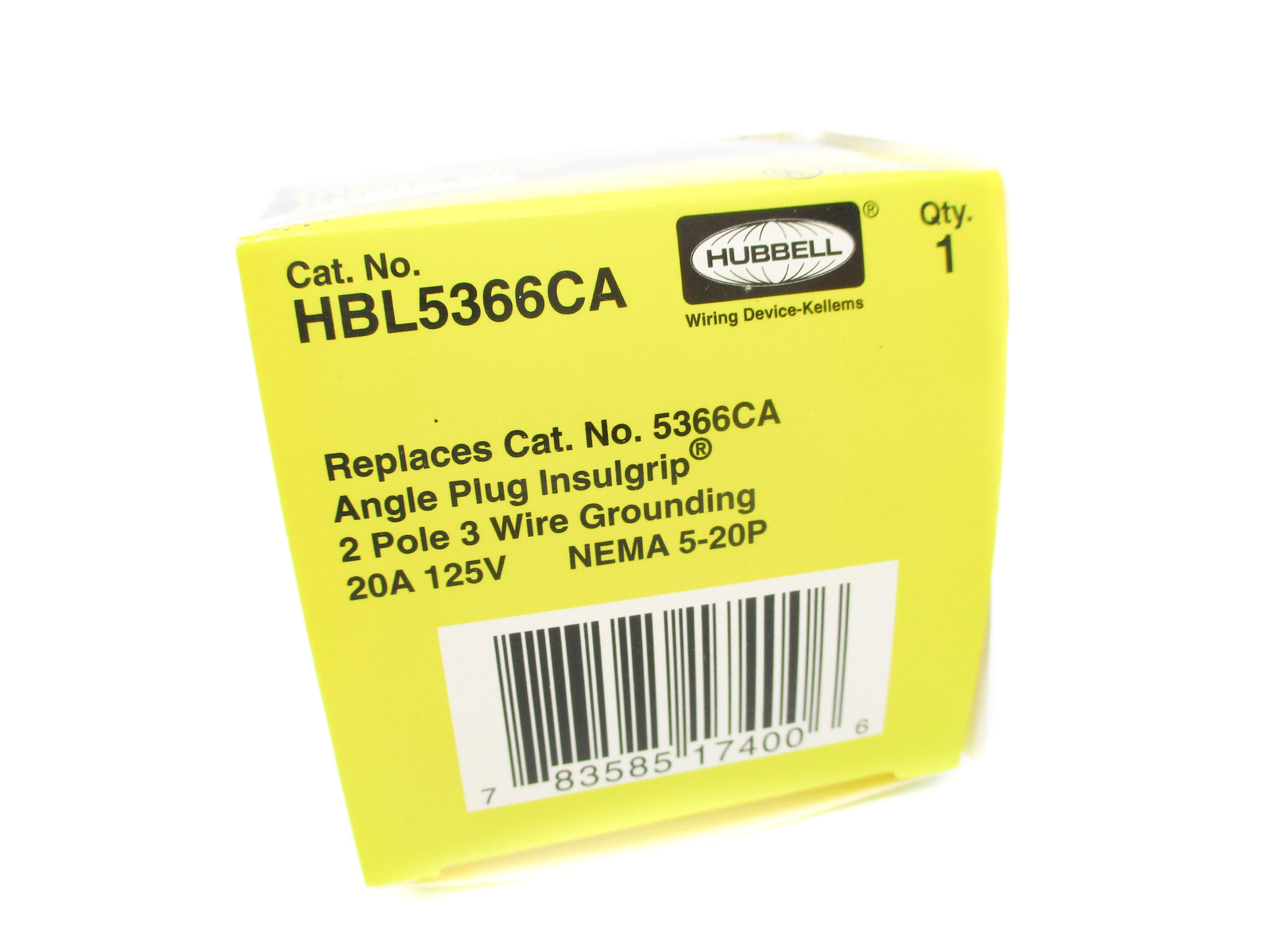 HUBBELL HBL5366CA 125V 20A NSMP