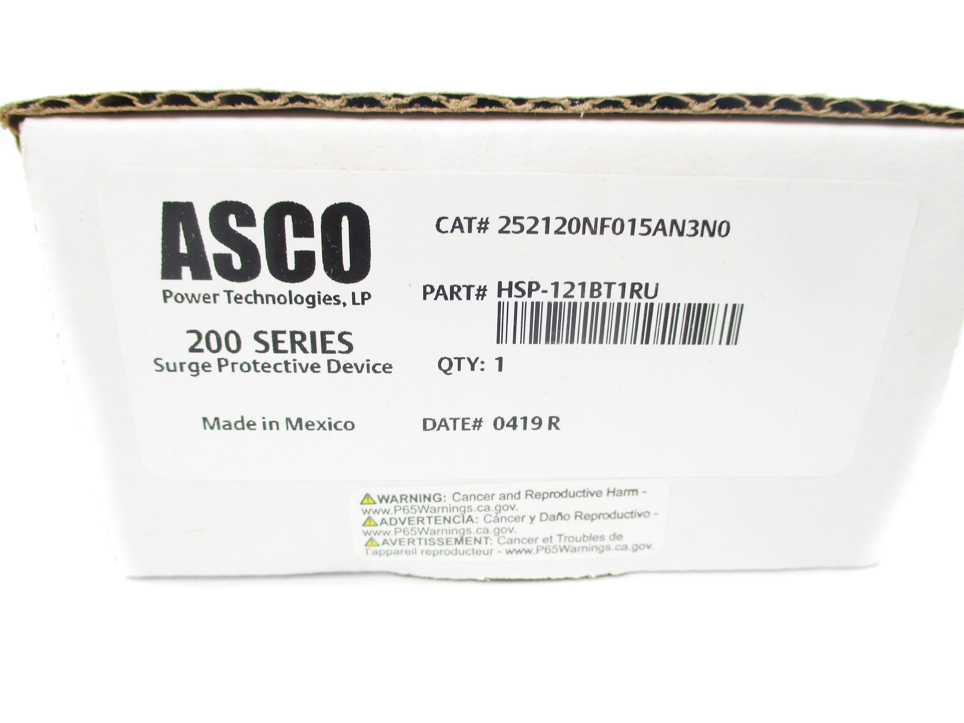 ASCO 252120NF015AN3N0 NSMP