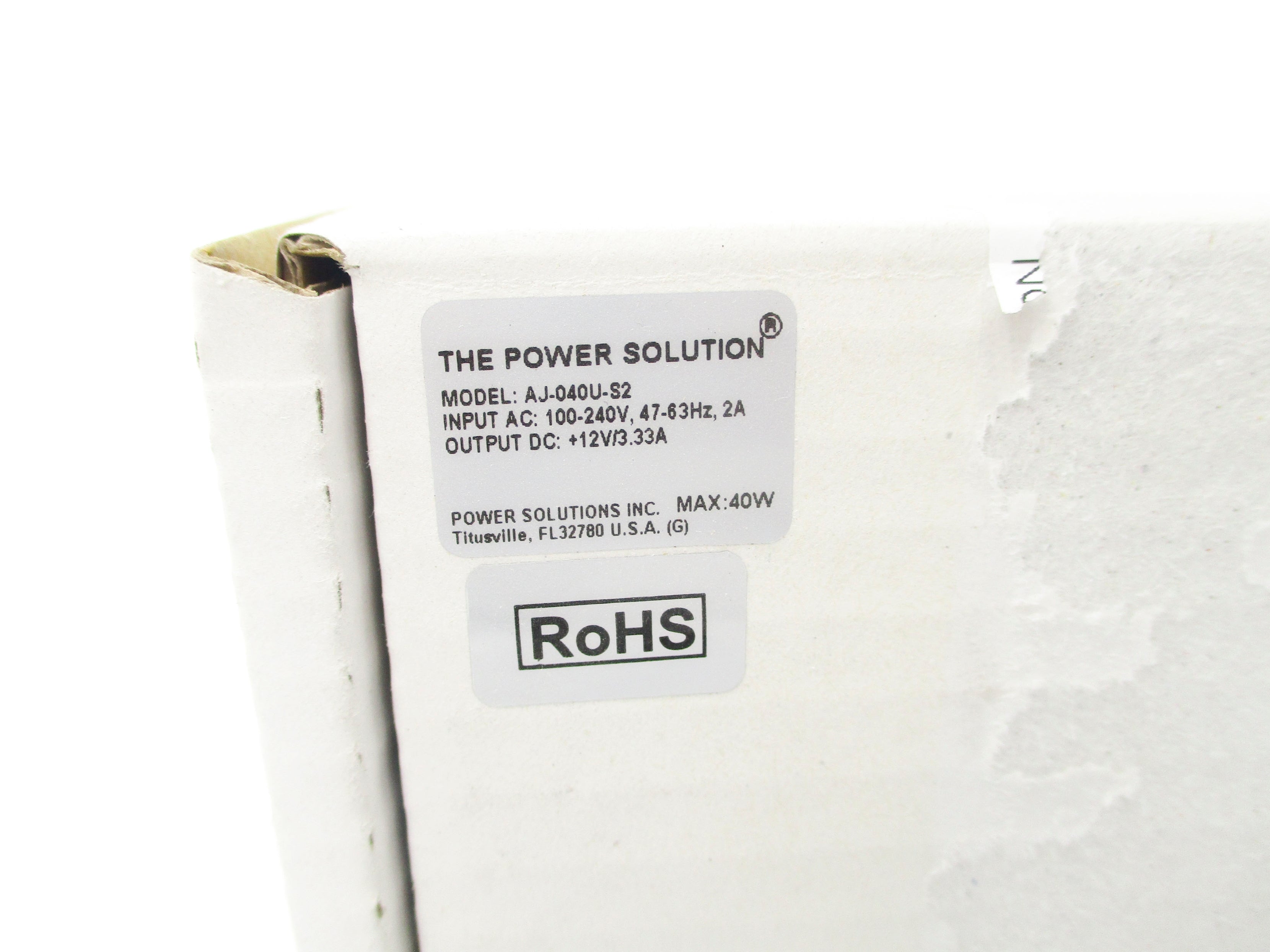 THE POWER SOLUTION AJ-040U-S2 NSMP