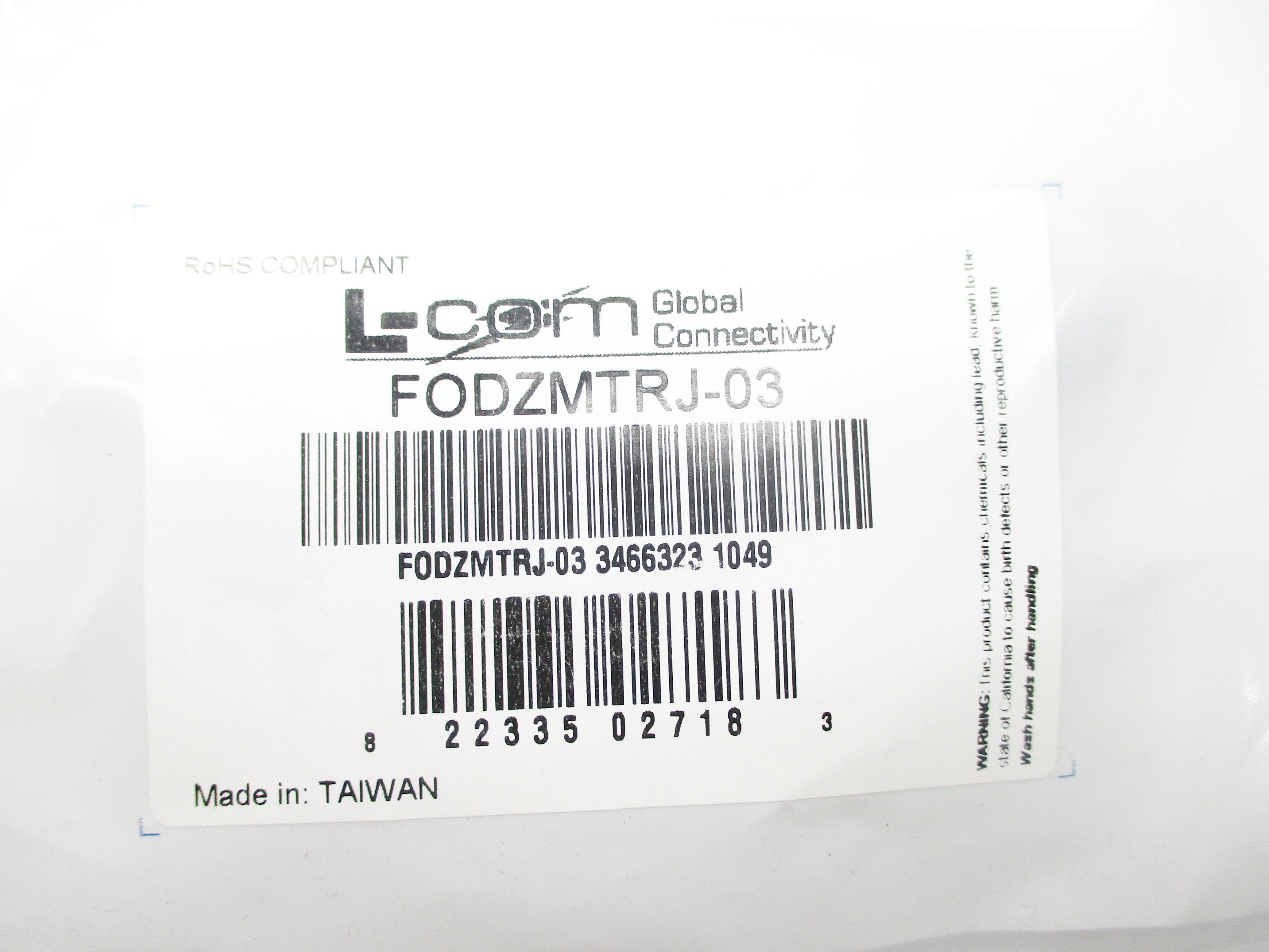 L-COM FODZMTRJ-03 NSMP