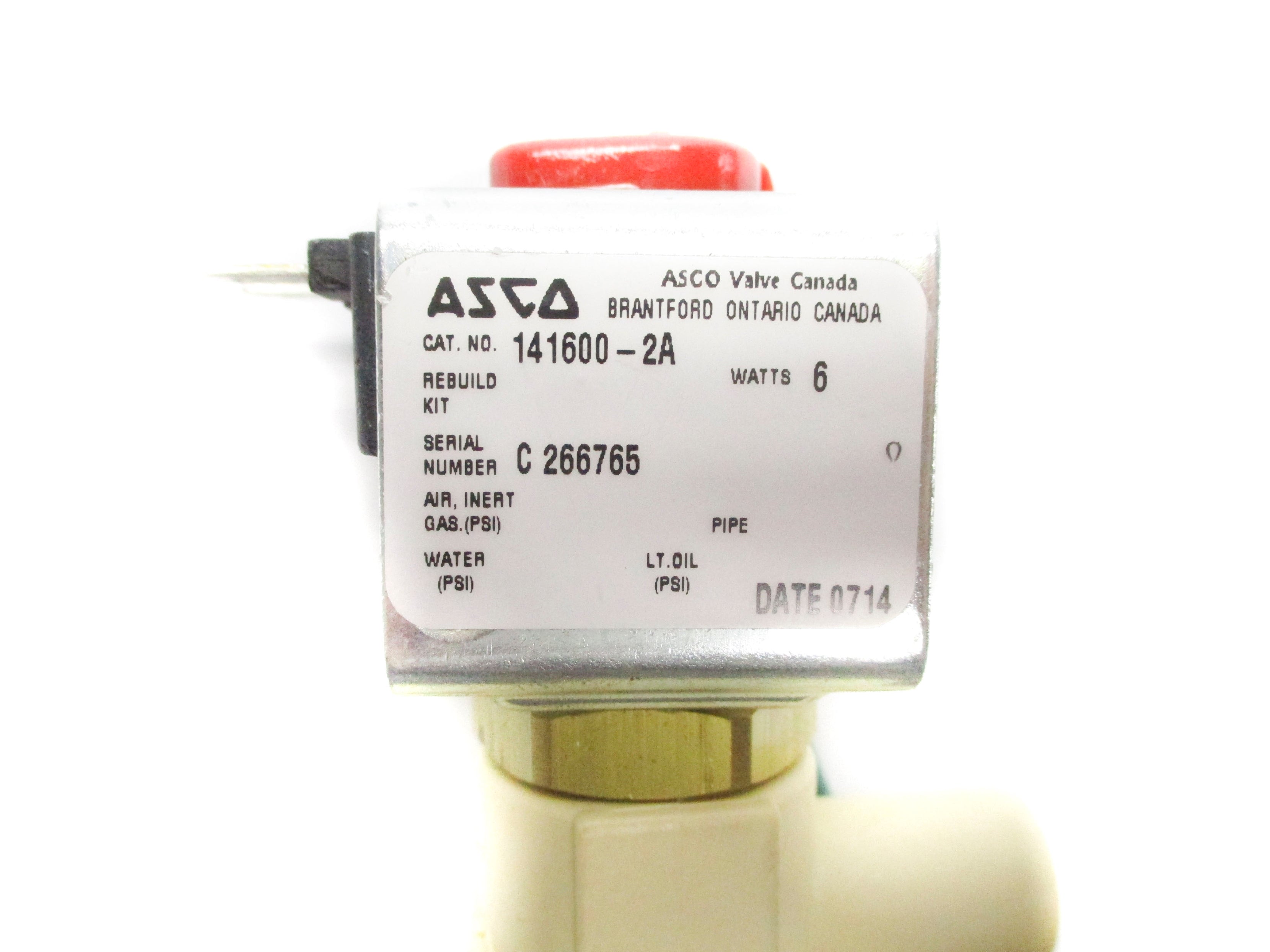 ASCO 141600-2A 24V NSNP