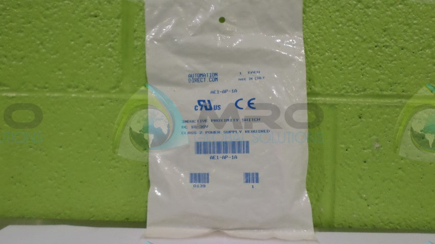 AUTOMATION DIRECT AE1-AP-1A INDUCTIVE PROXIMITY SWITCH *NEW IN ORIGINAL PACKAGE*