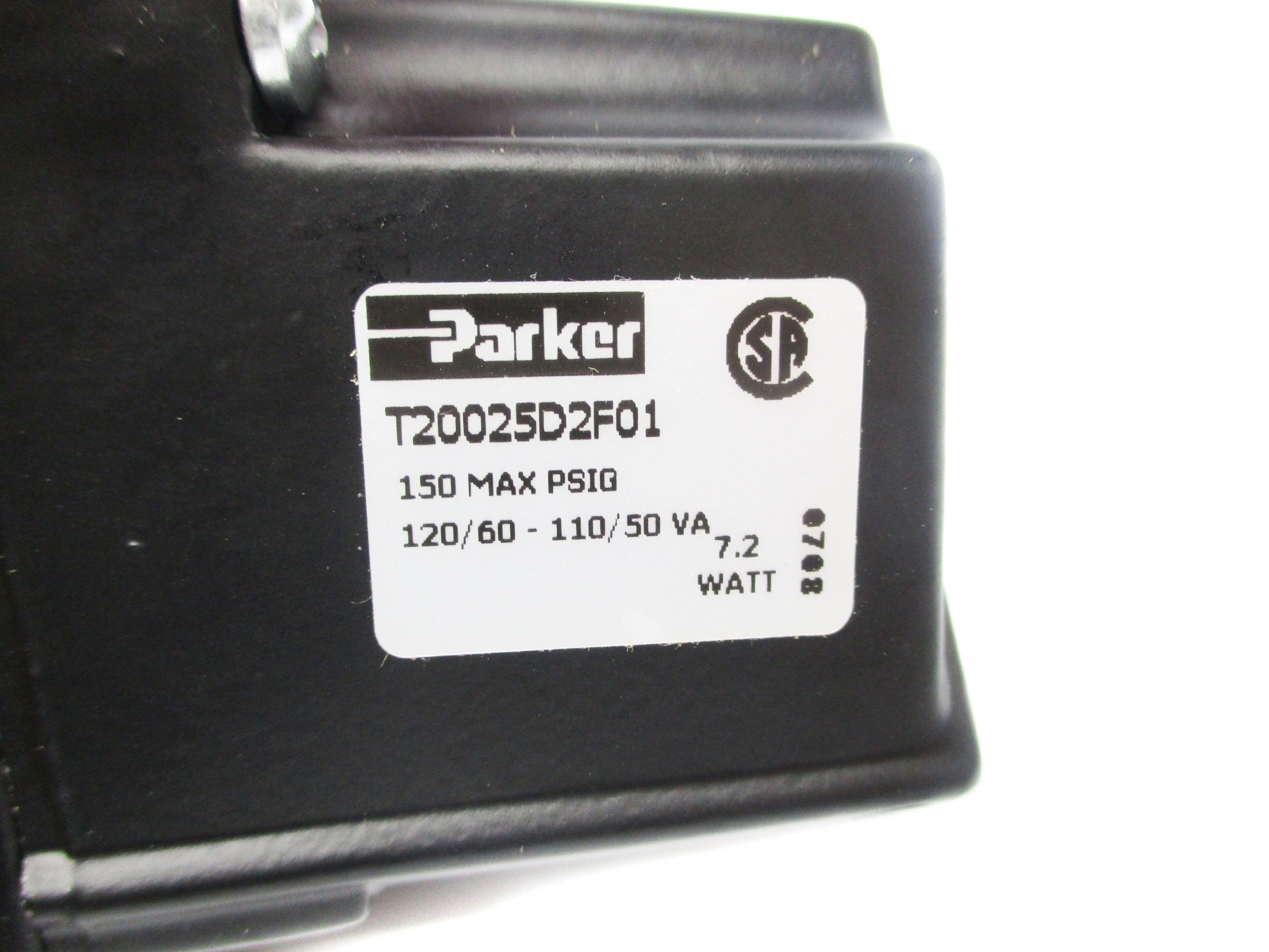 PARKER T20025D2F01 150PSIG 110/120V NSNP