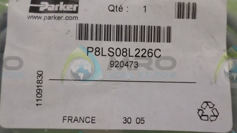 PARKER P8LS08L226C CABLE CONNECTOR *NEW IN ORIGINAL PACKAGE*