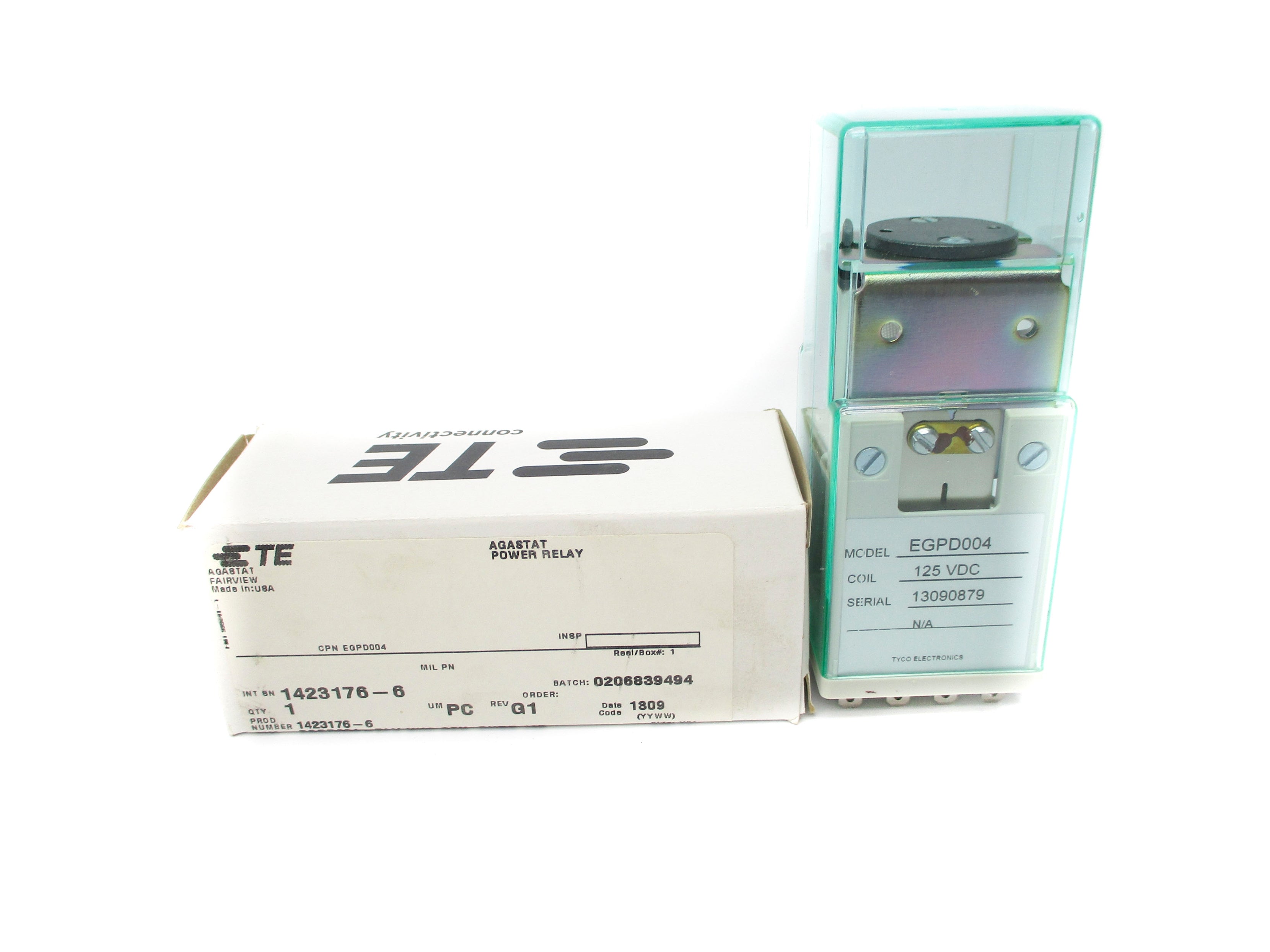 TYCO ELECTRONICS EGPD004 125VDC NSMP