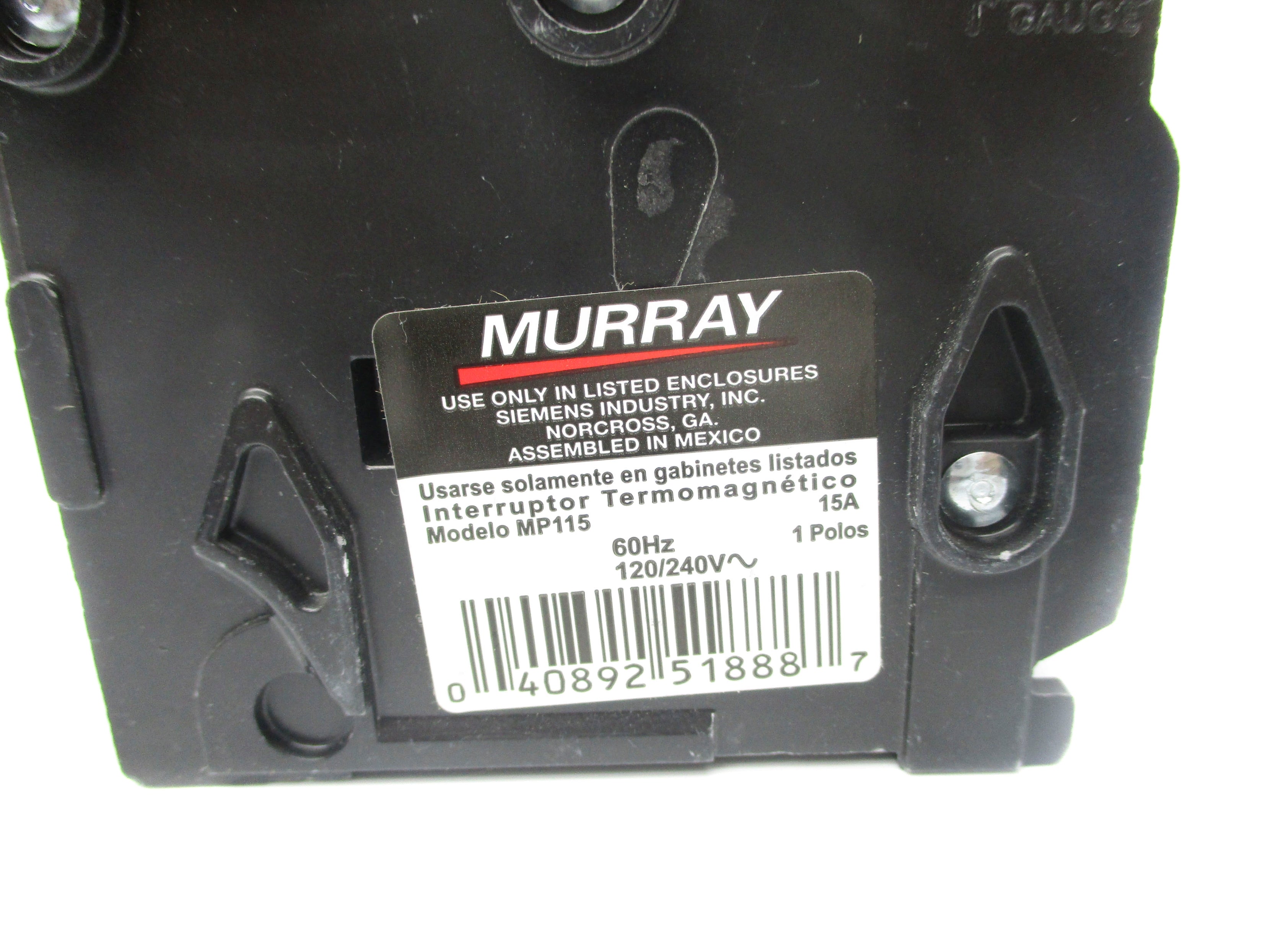 MURRAY MP115 120/240V 15A NSNP