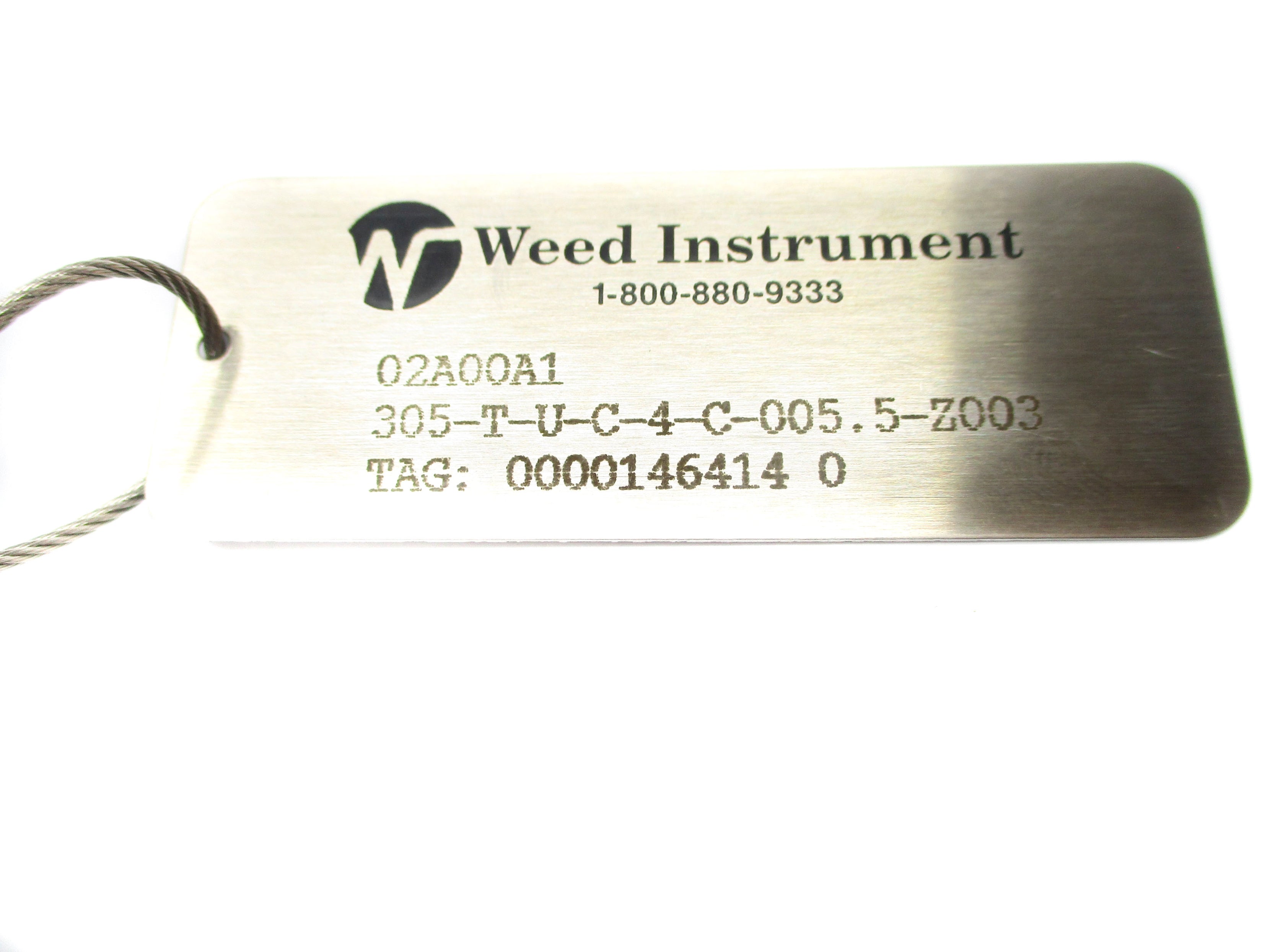 WEED INSTRUMENT 02A00A1 305-T-U-C-4-C-005.5-Z003 NSNP