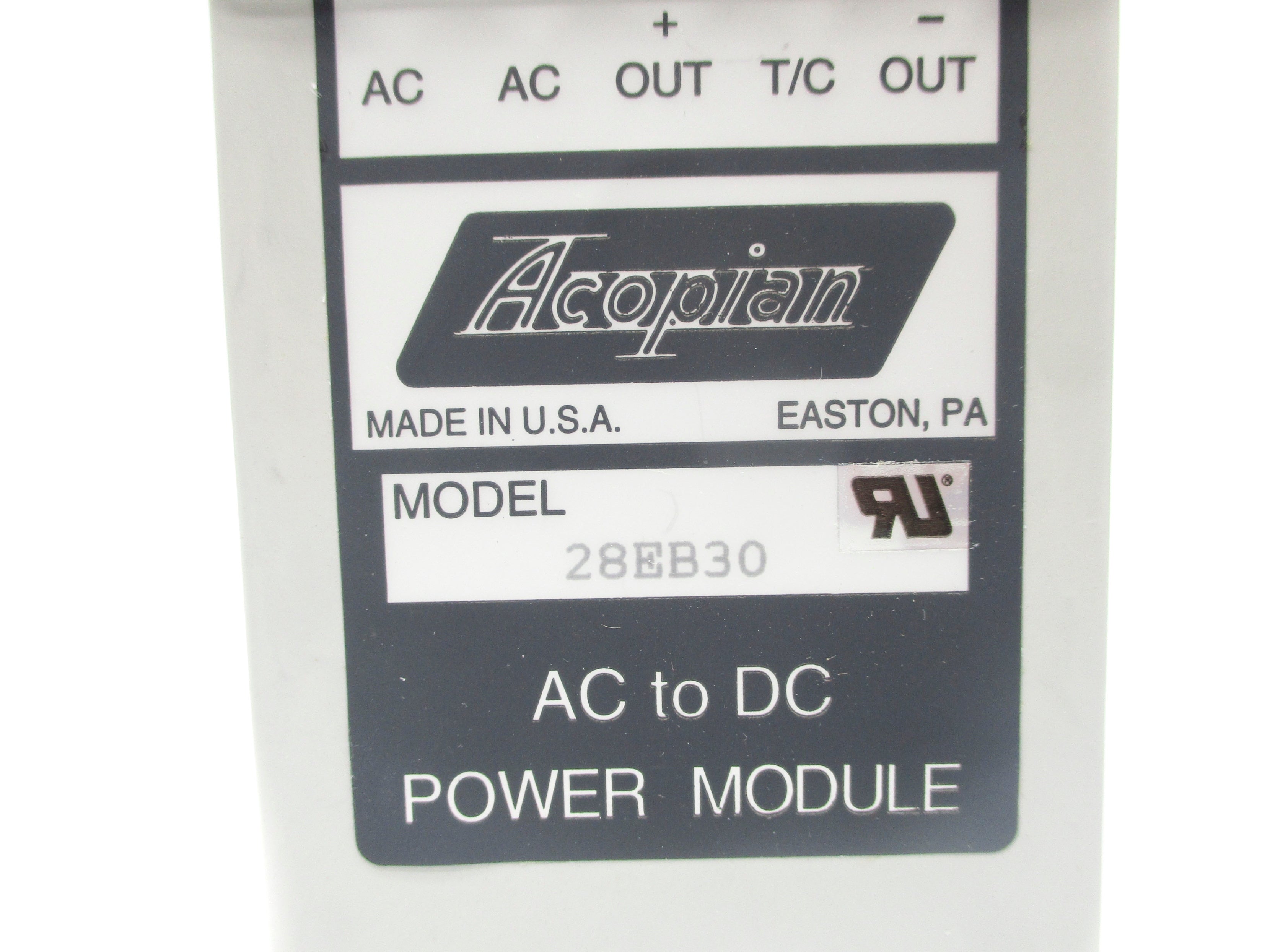 ACOPIAN 28EB30 NSNP