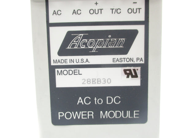 ACOPIAN 28EB30 NSNP