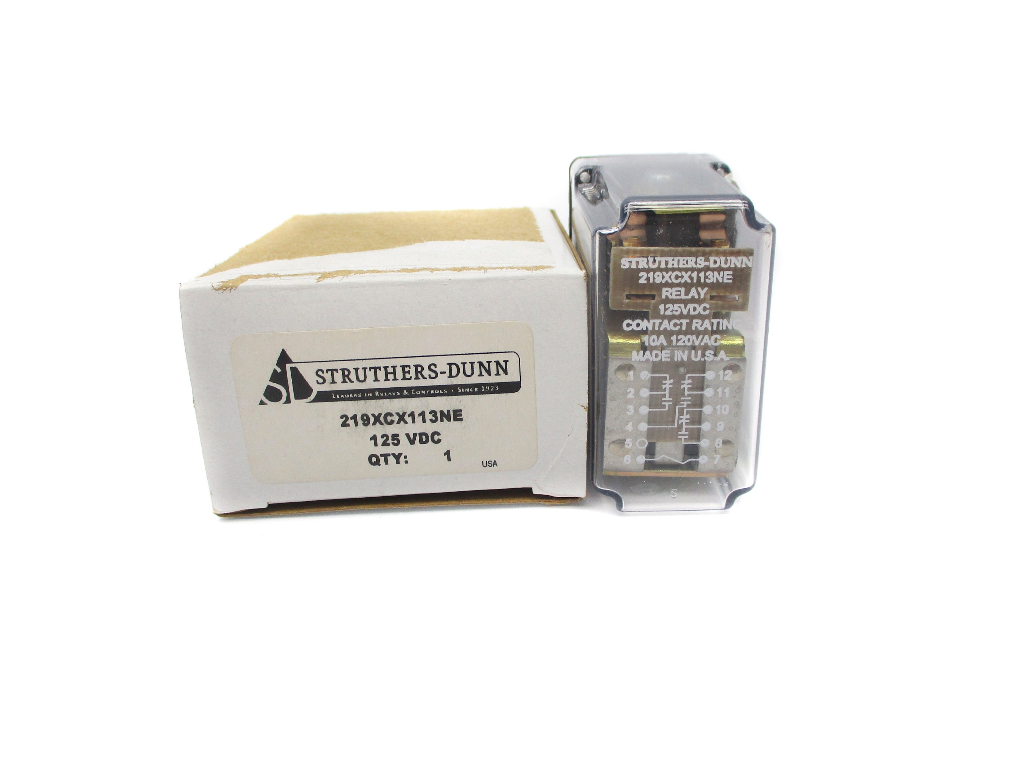 STRUTHERS-DUNN 219XCX113NE 125VDC NSMP