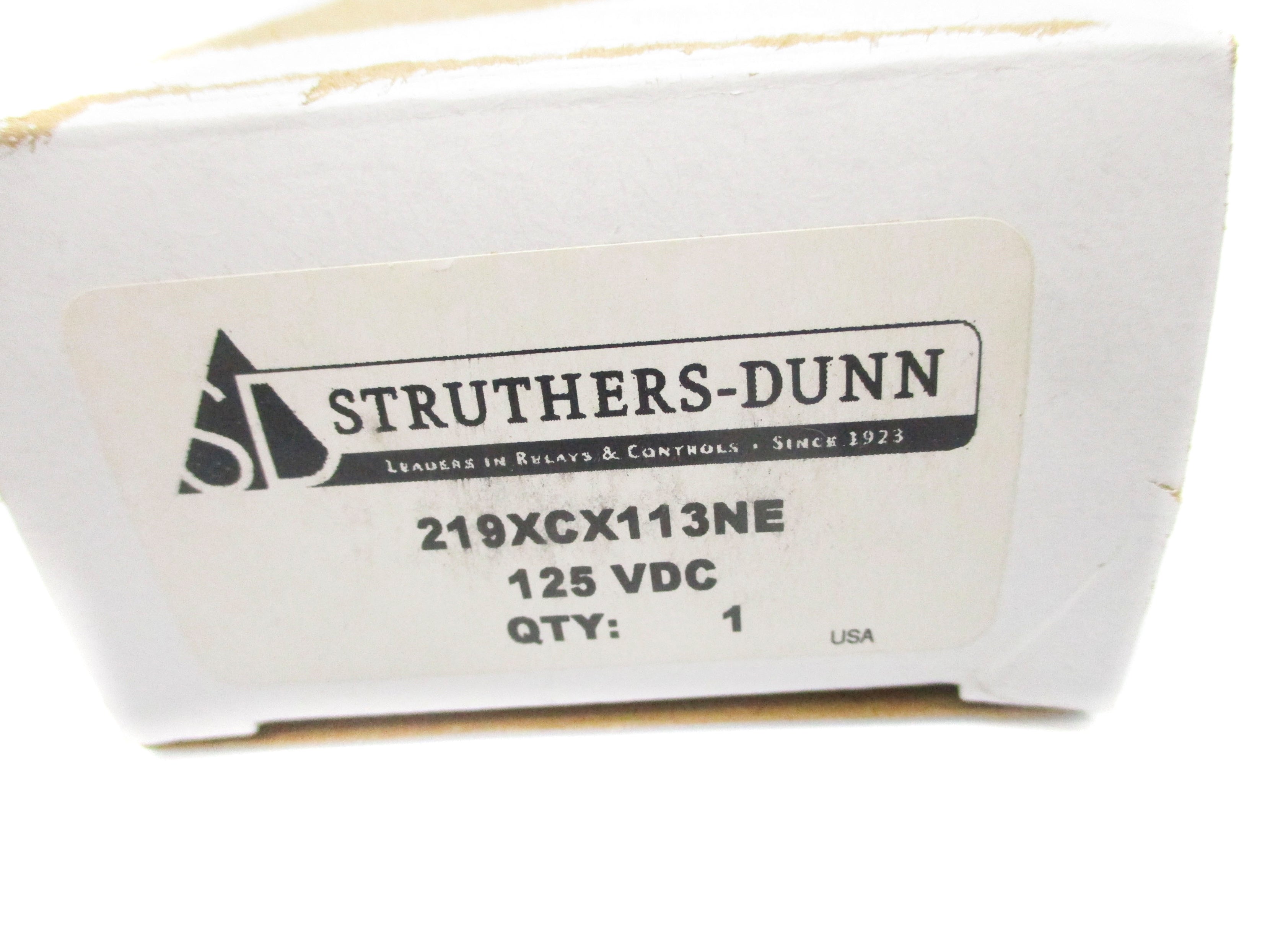 STRUTHERS-DUNN 219XCX113NE 125VDC NSMP