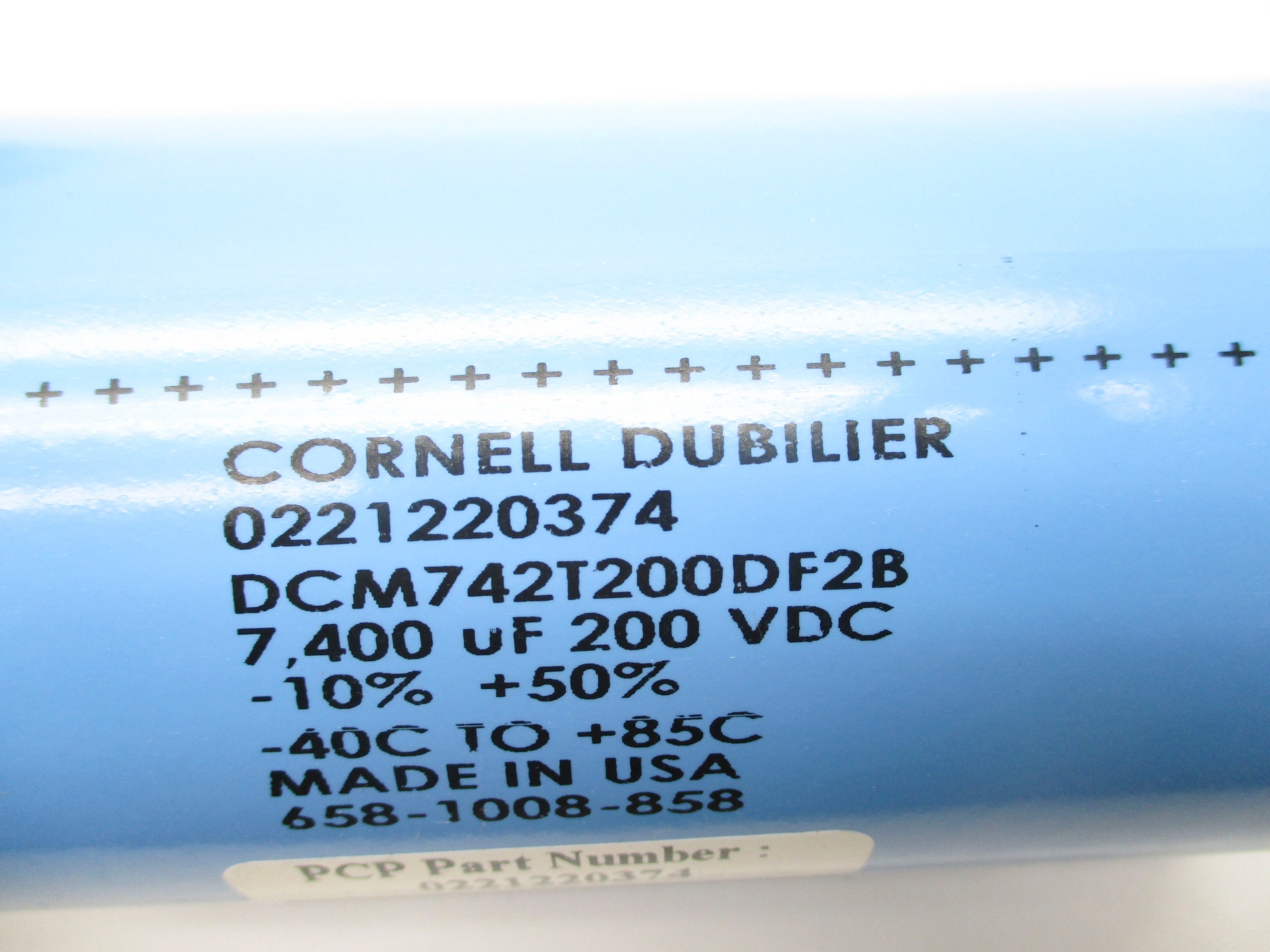 CORNELL DUBILIER DCM742T200DF2B NSNP