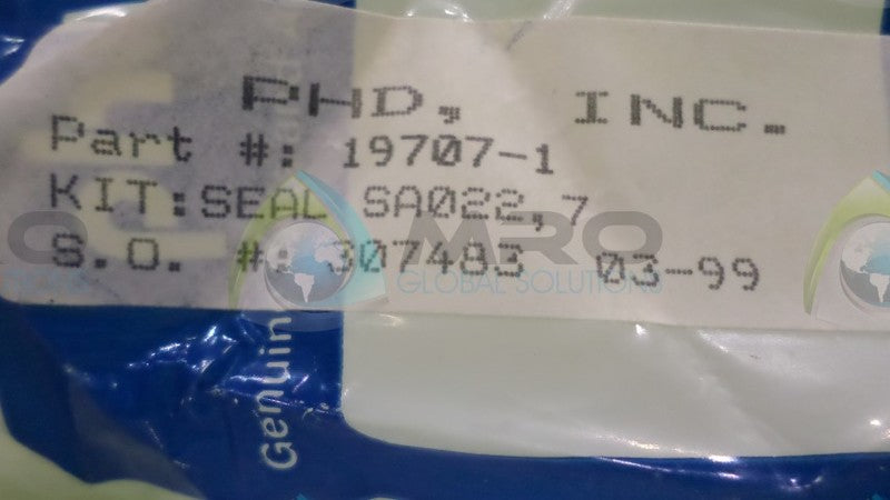 PHD INC. 19707-1 SEAL KIT * NEW IN ORIGINAL PACKAGE *