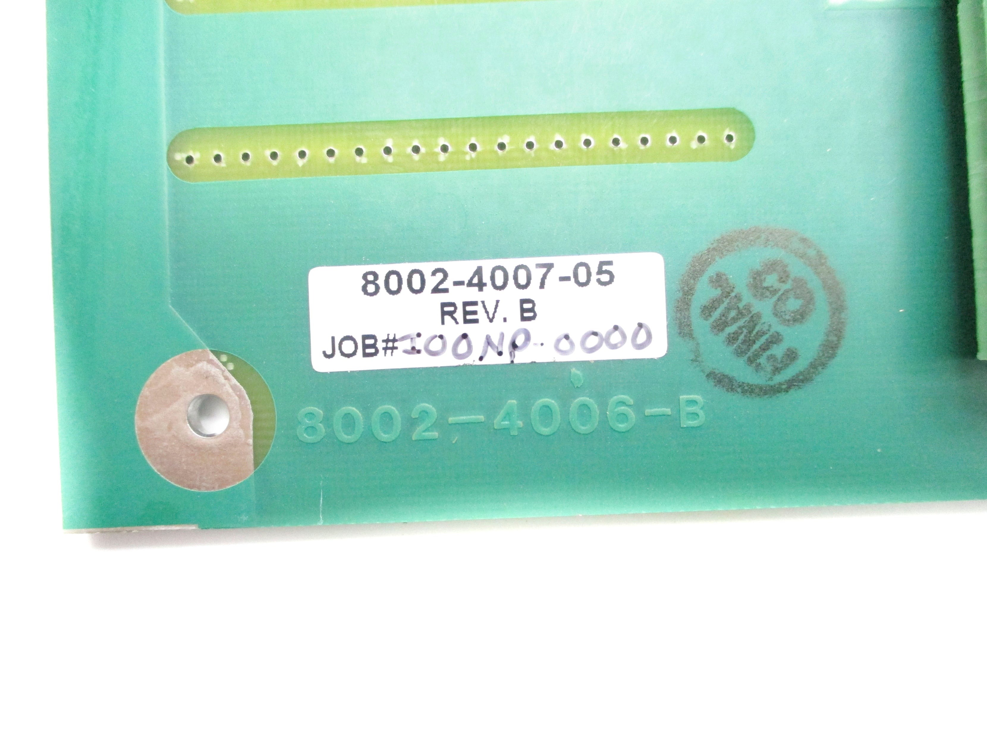 CONTROL CHIEF 8002-4007-05 REV. B NSNP