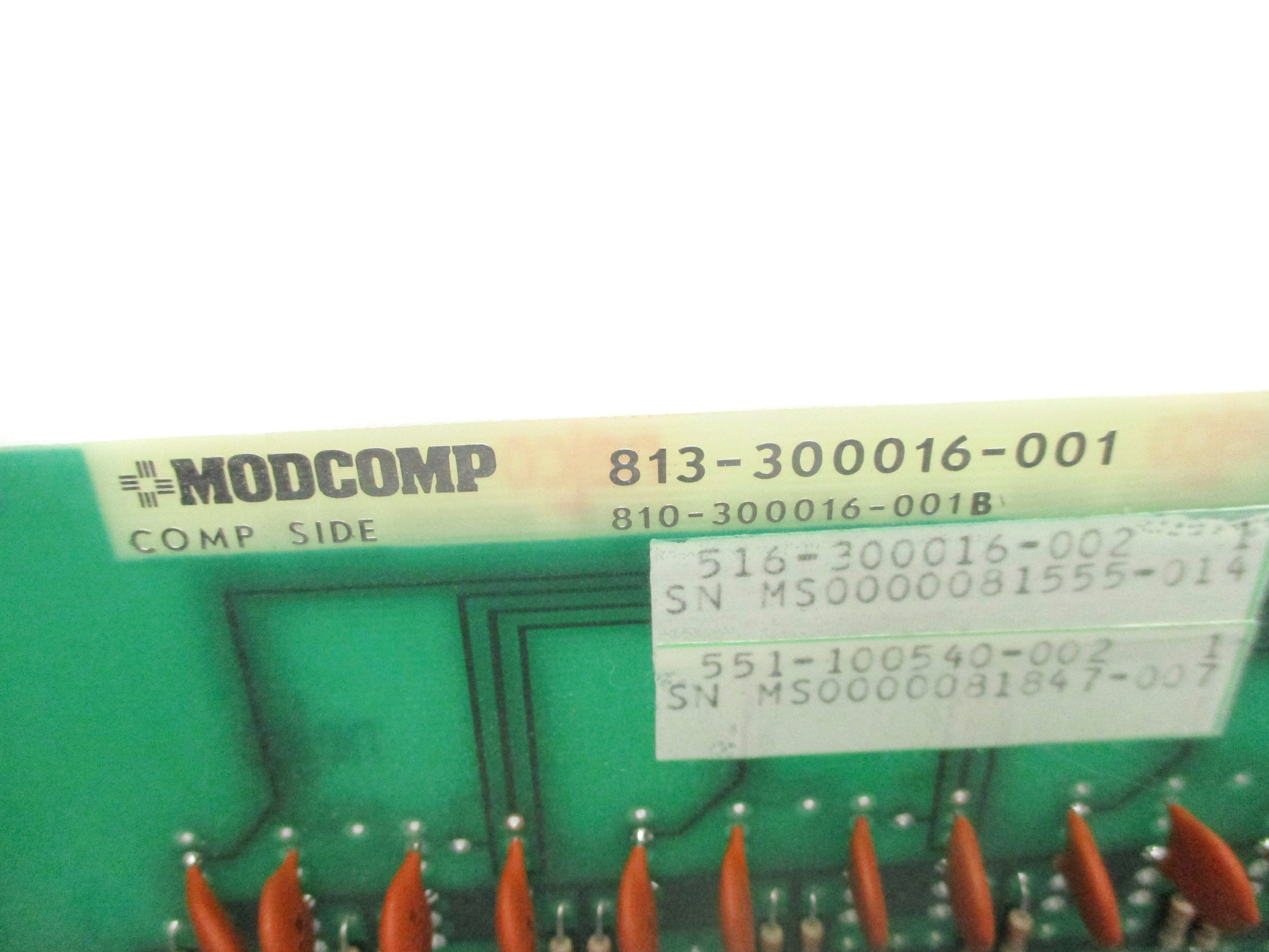 MODCOMP 813-300016-001 UNMP