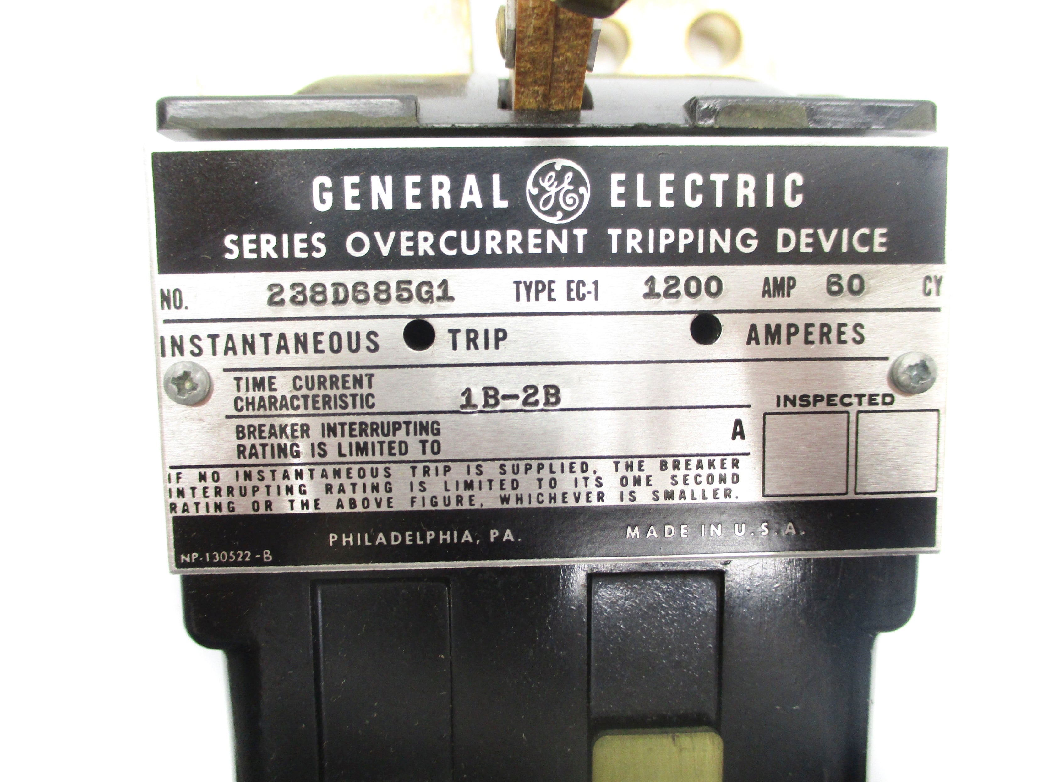 GENERAL ELECTRIC 238D685G1 NSNP
