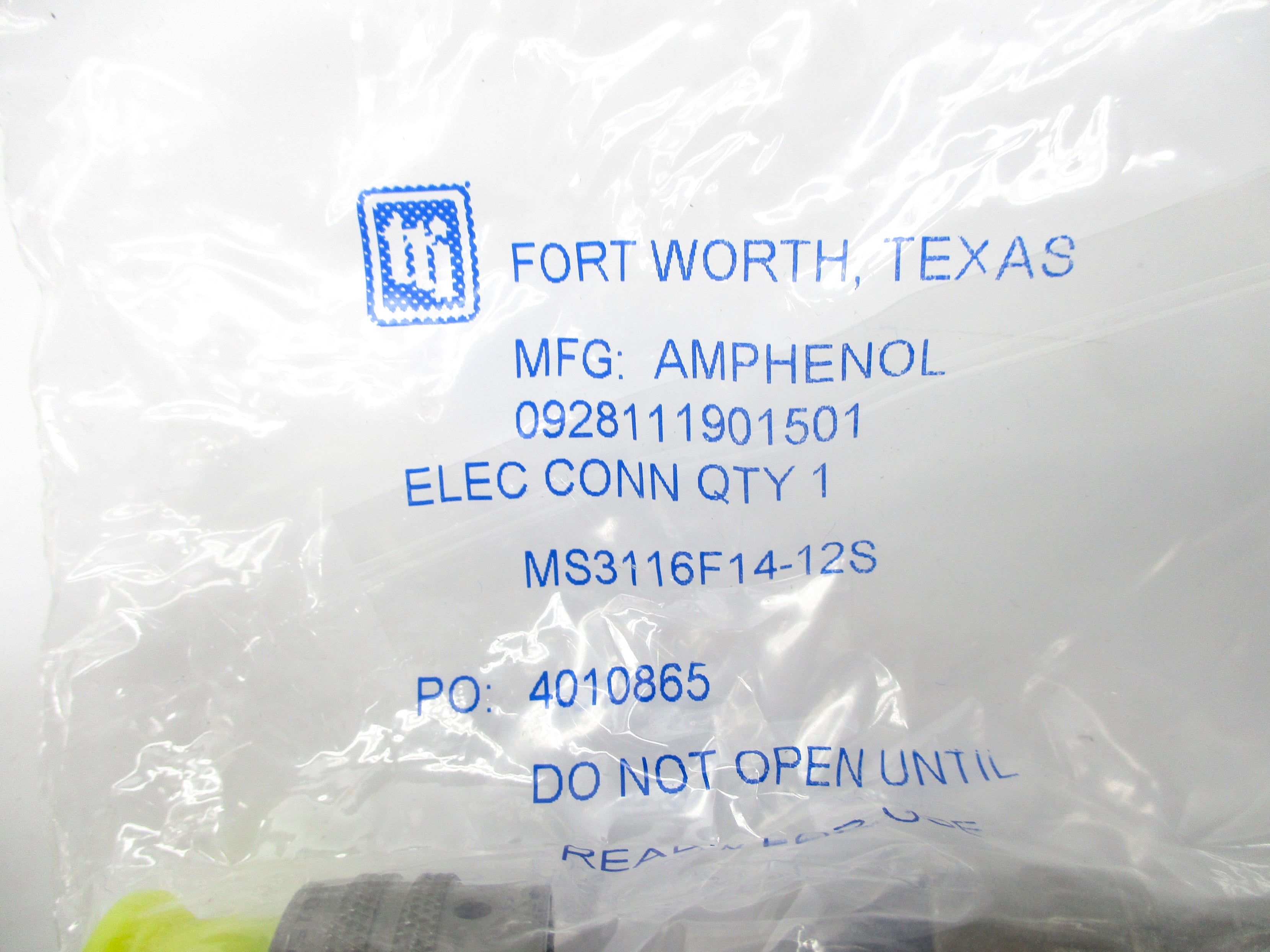 AMPHENOL MS3116F14-12S NSMP