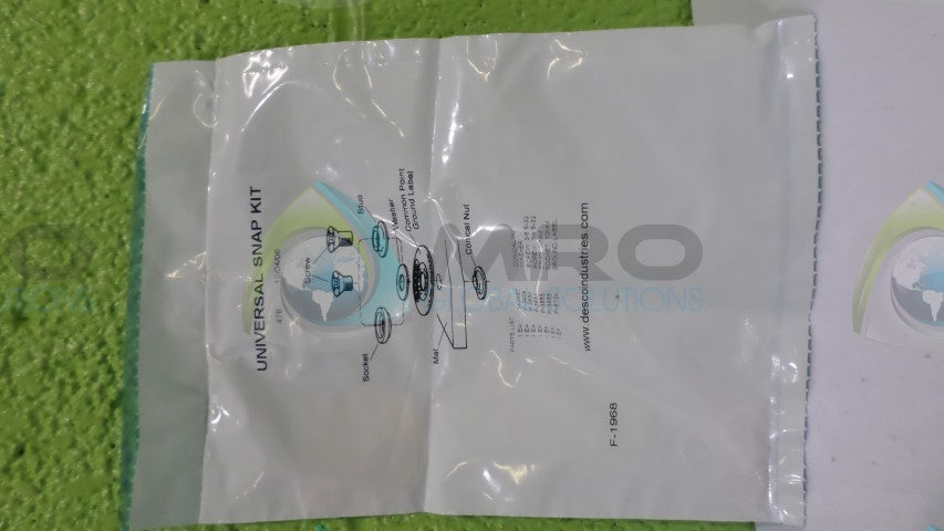 DESCO 476 UNIVERSAL SNAP KIT *NEW IN ORIGINAL PACKAGE*