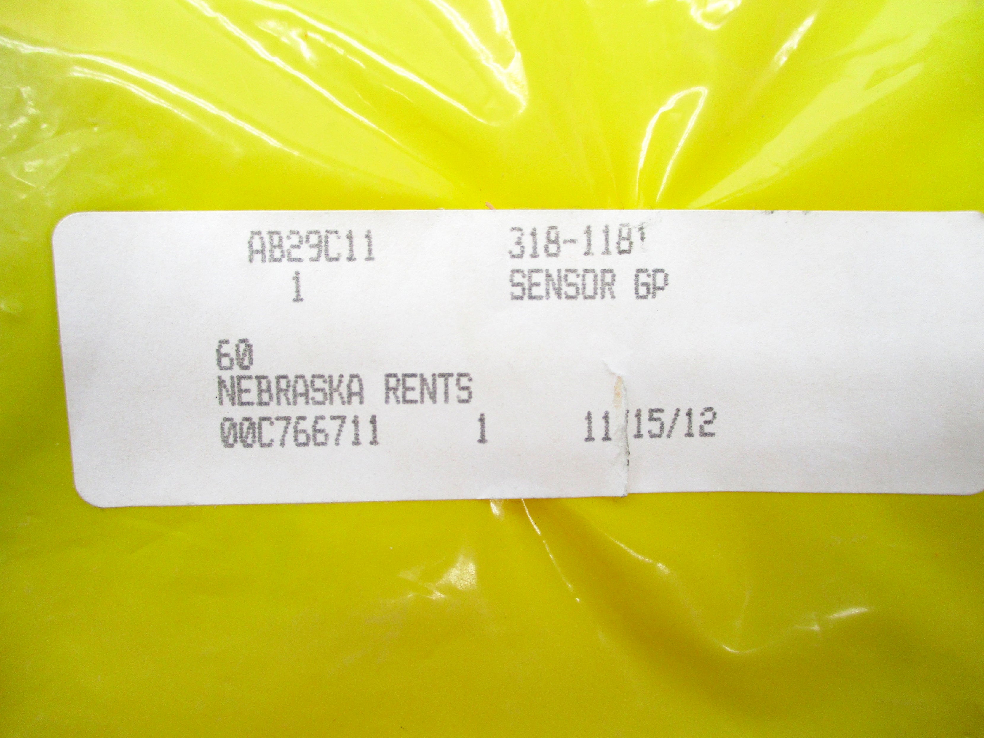 CAT 318-1181 NSMP