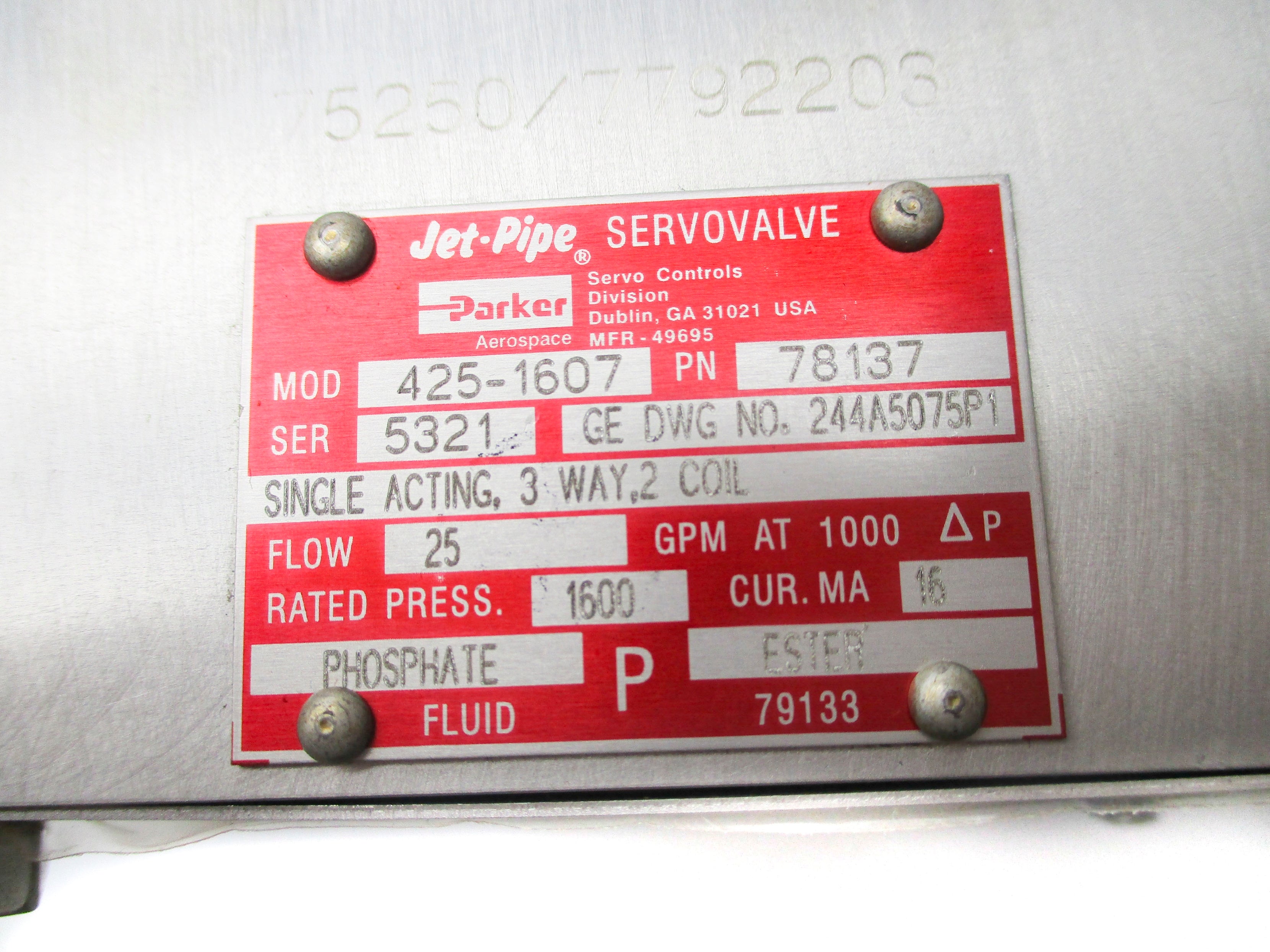 PARKER 78137 425-1607 NSNP