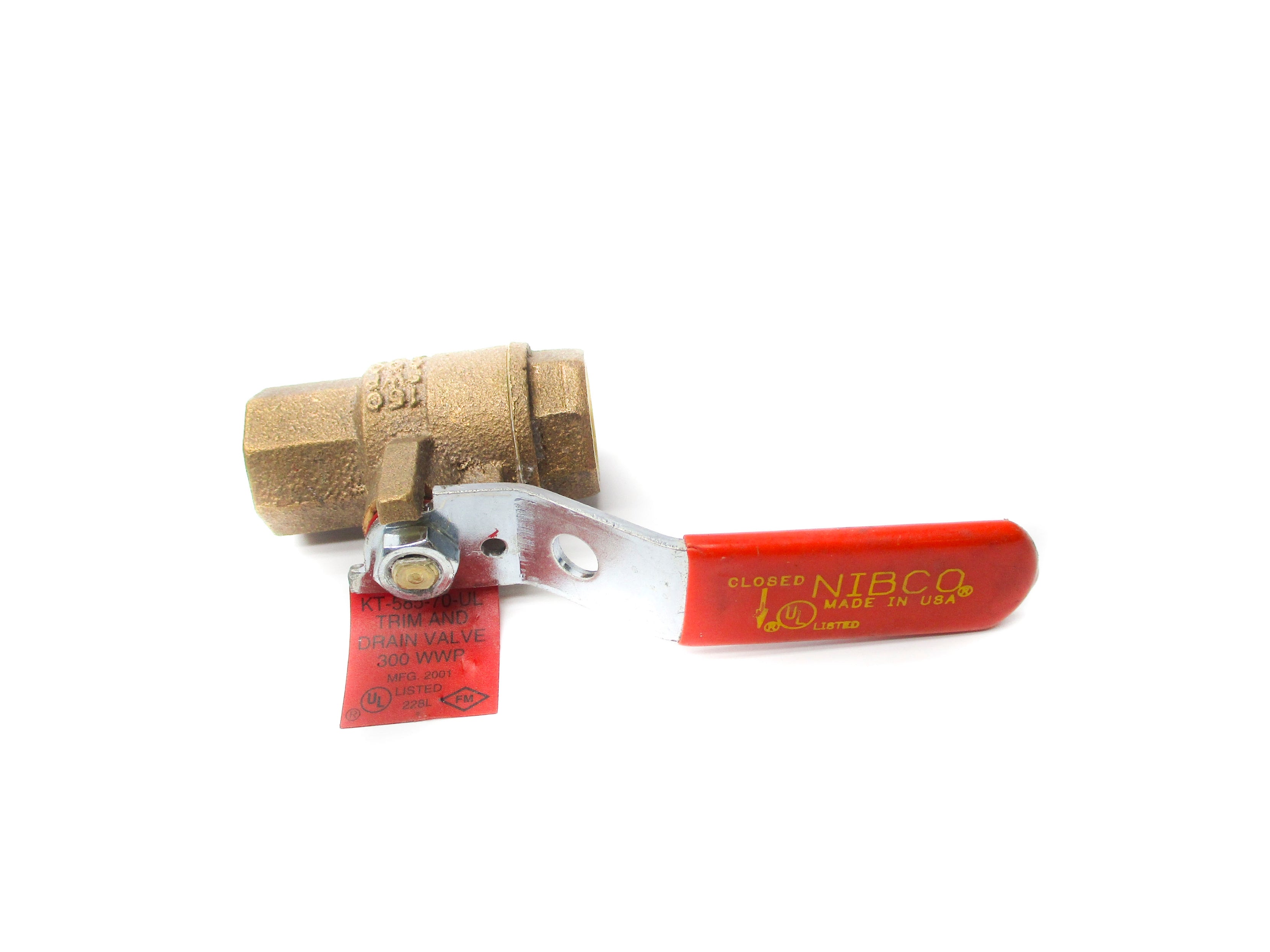 NIBCO KT-585-70-UL 300WWP 1/2" NSNP