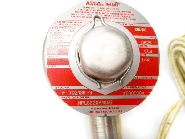 ASCO NPL8320A185E 125VDC NSNP