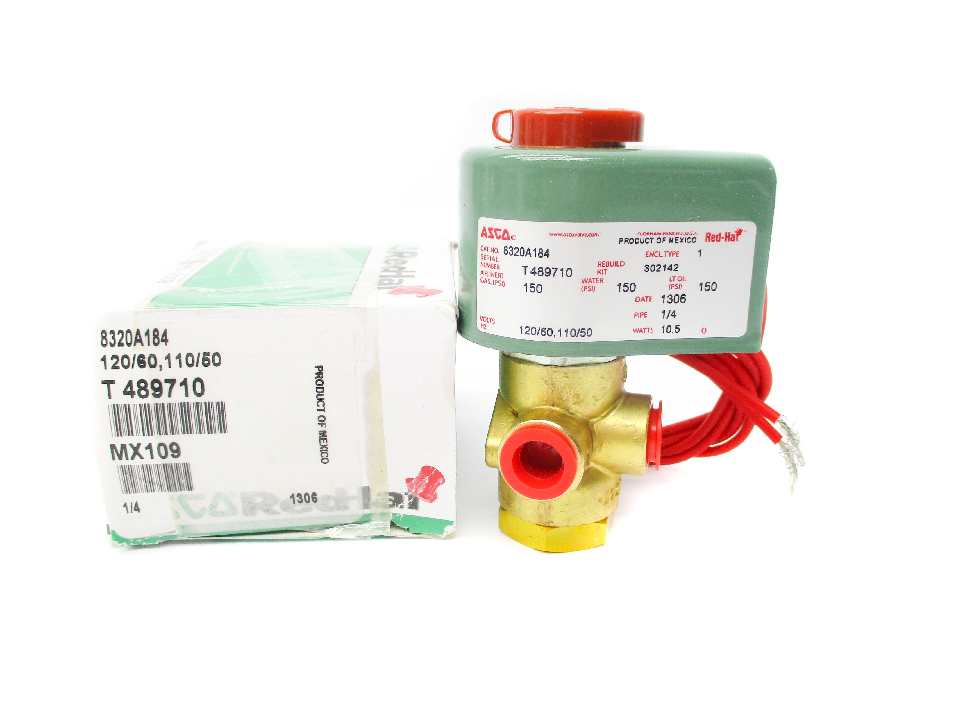 ASCO 8320A184 110/120V 150PSI NSMP