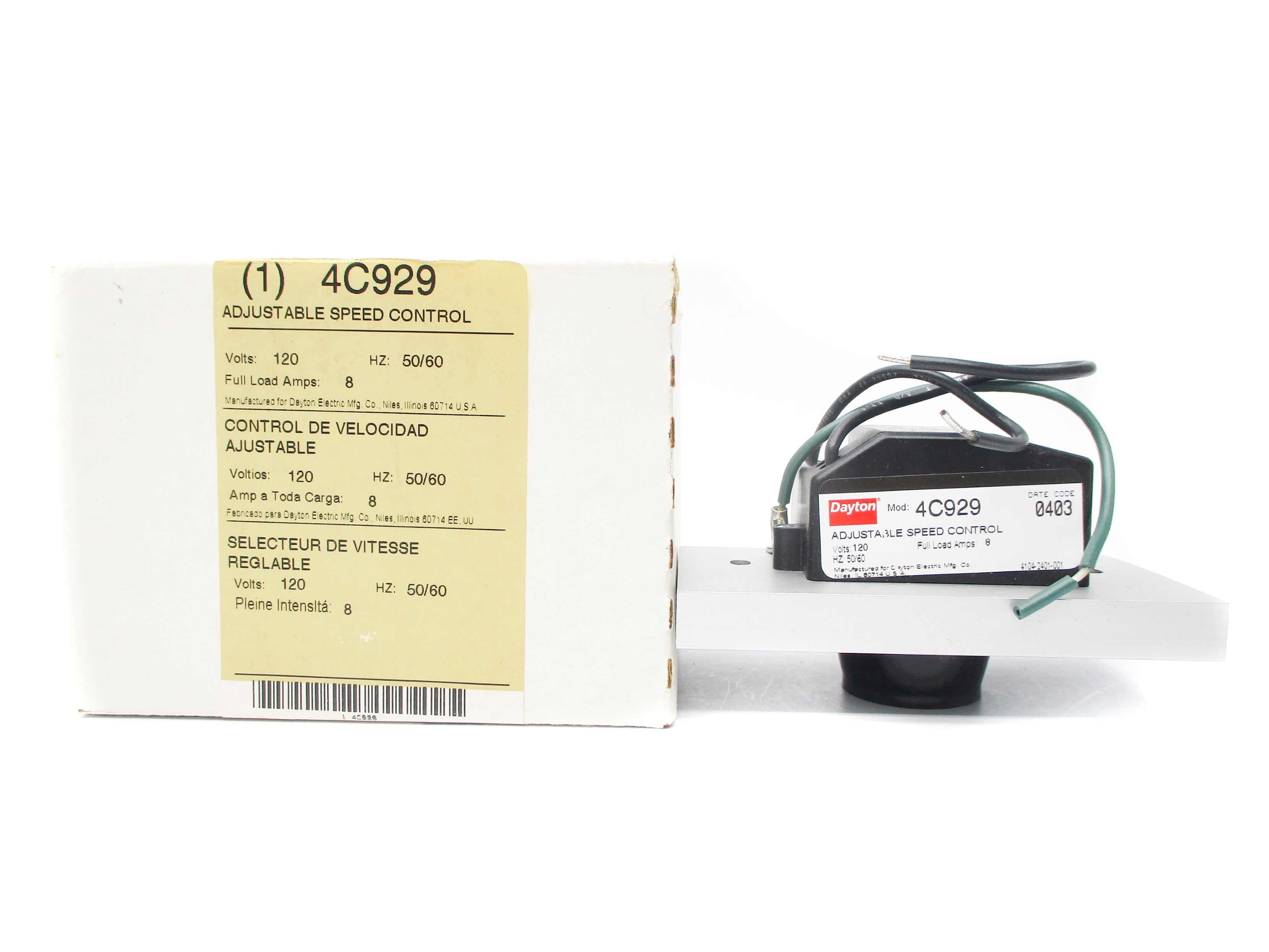 DAYTON 4C929 NSMP