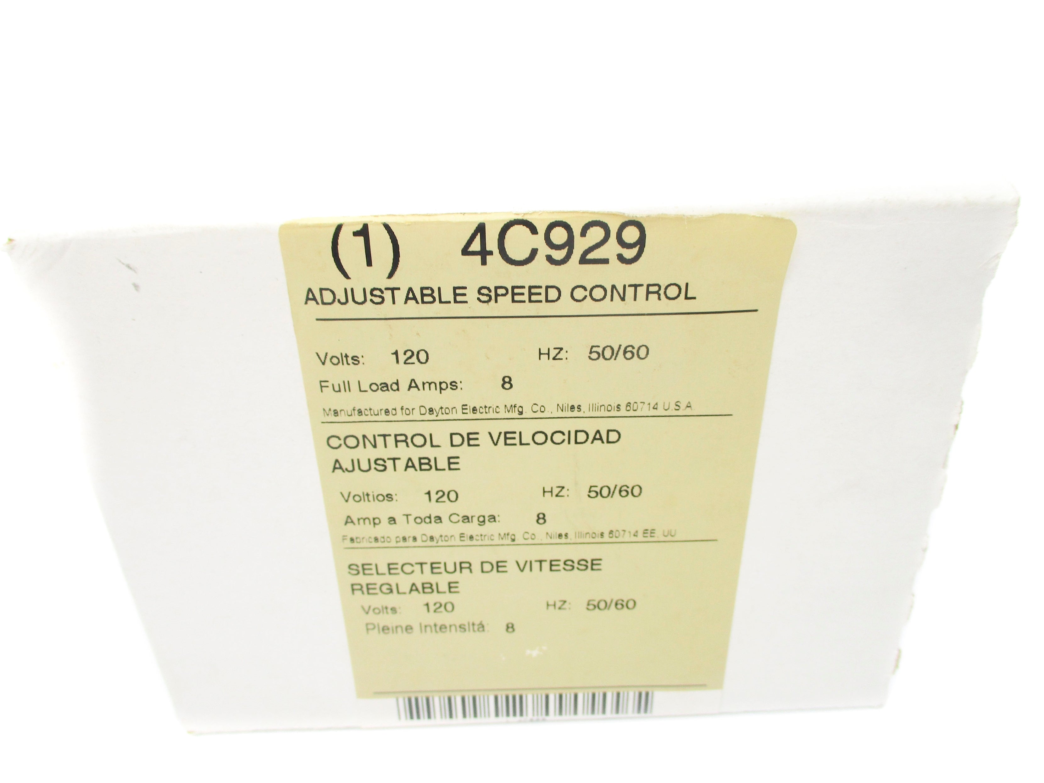 DAYTON 4C929 NSMP