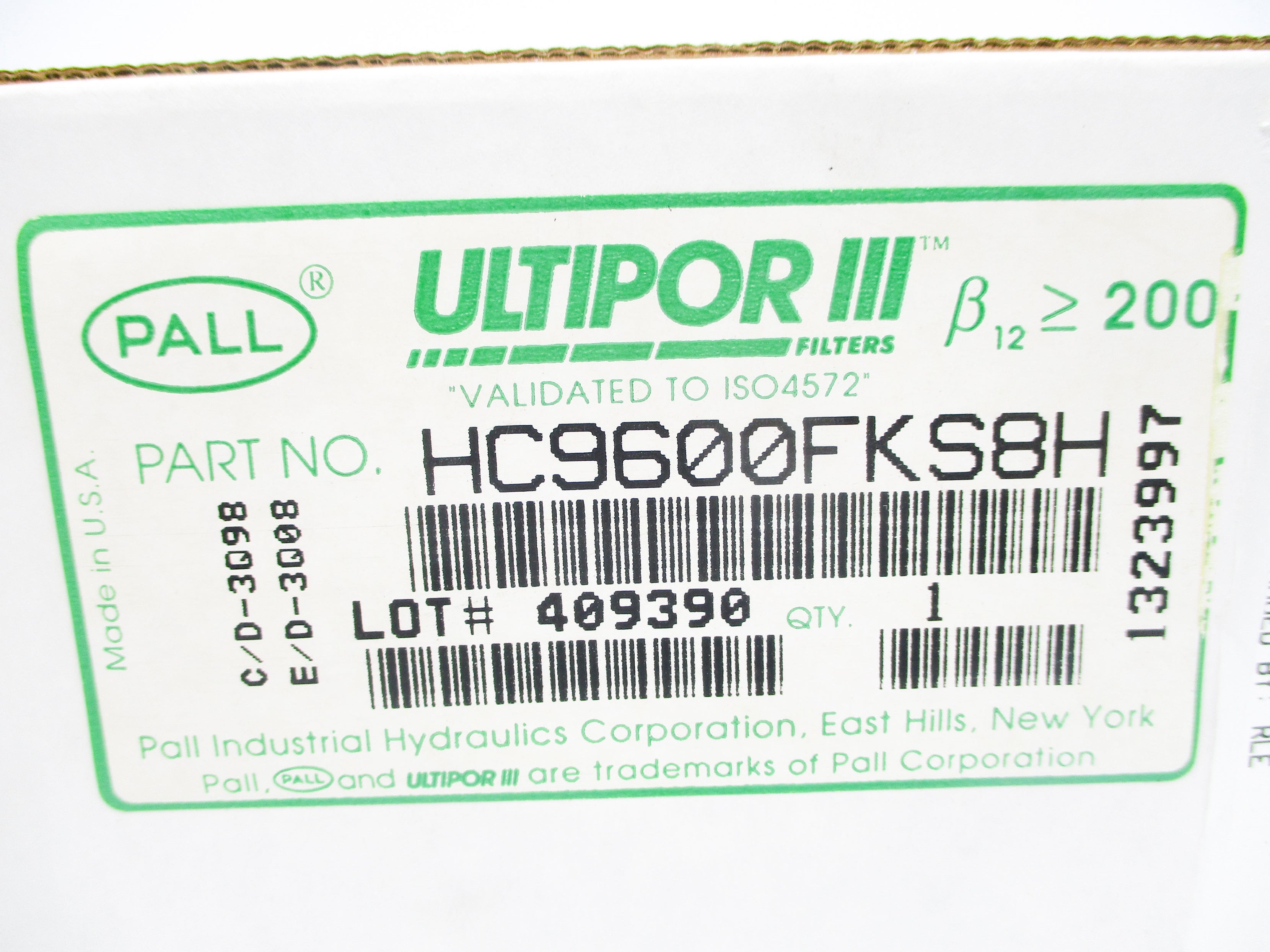 PALL HC9600FKS8H NSMP