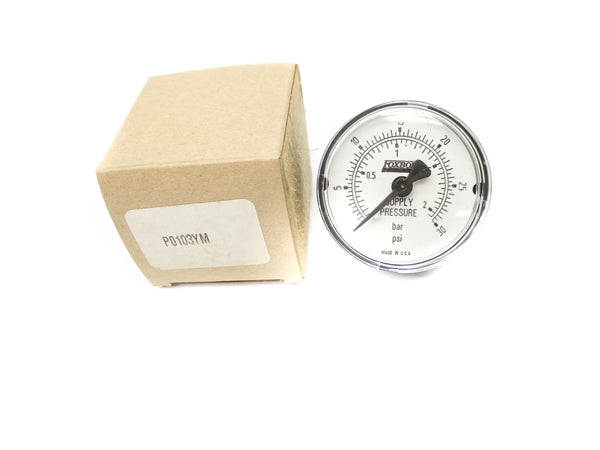 FOXBORO P0103YM 0-30PSI NSMP