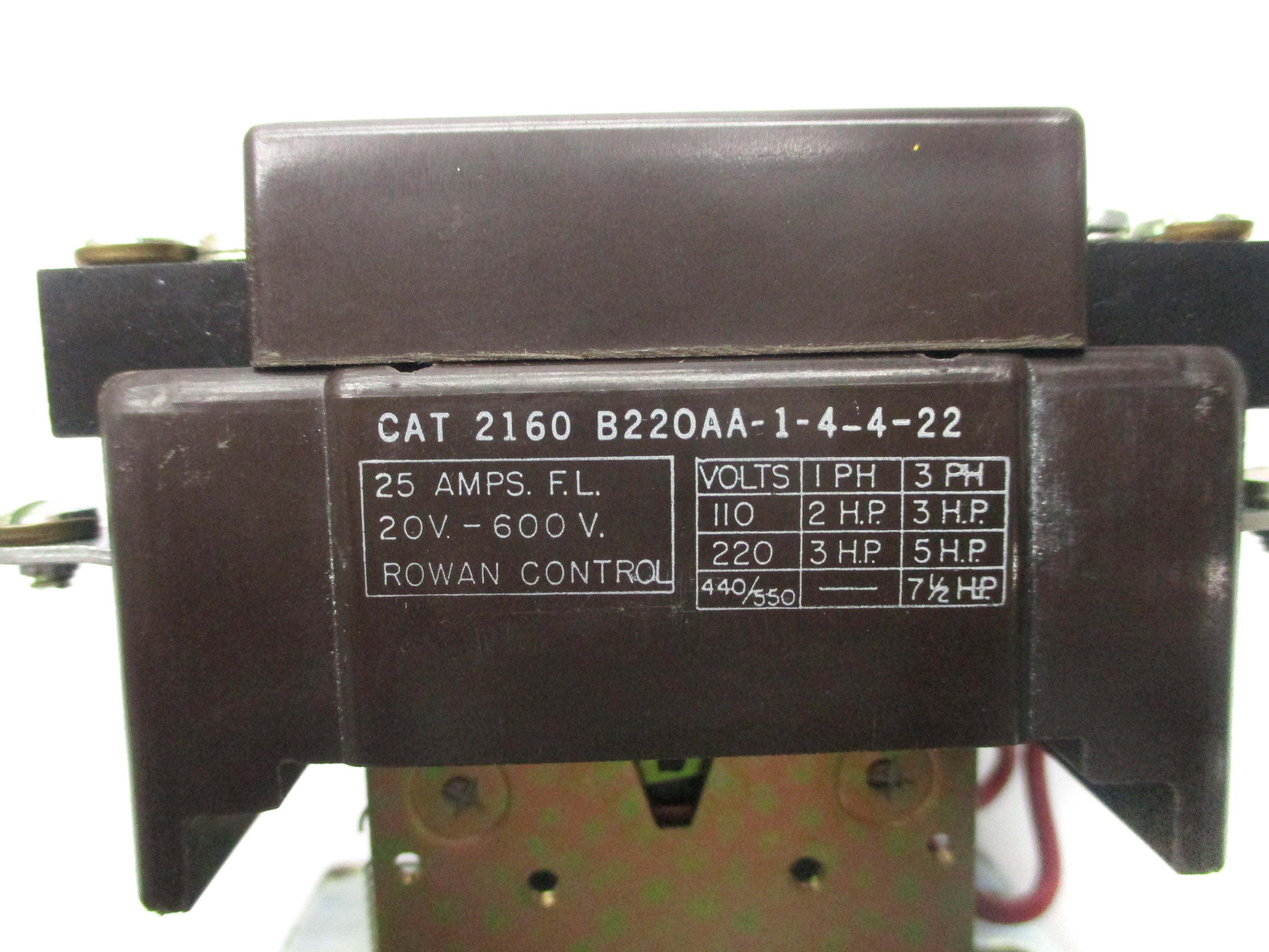 ROWAN CONTROL 2160B22OAA-1-4-4-22 110/120V NSNP