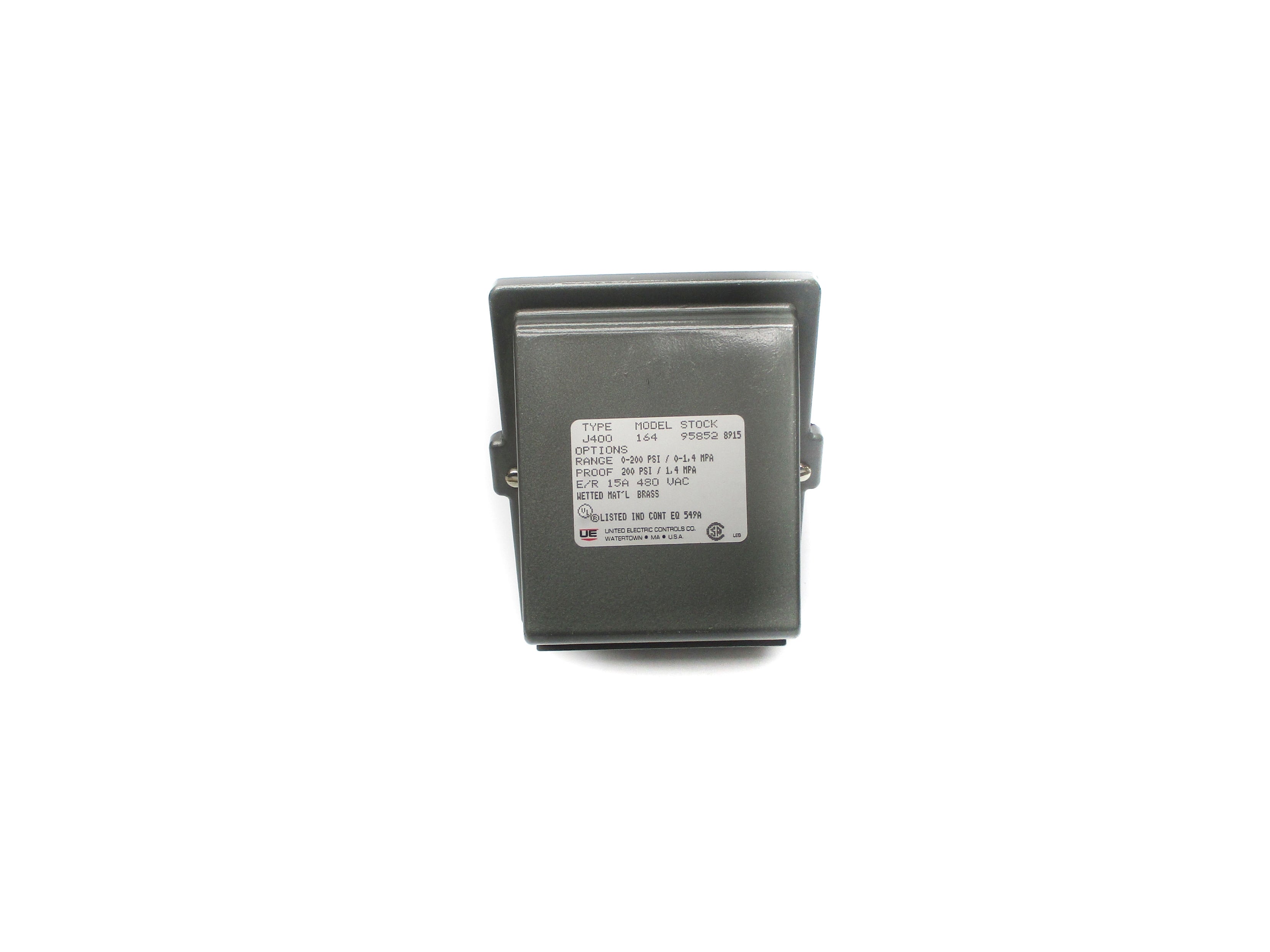 UNITED ELECTRIC J400164 200PSI NSNP