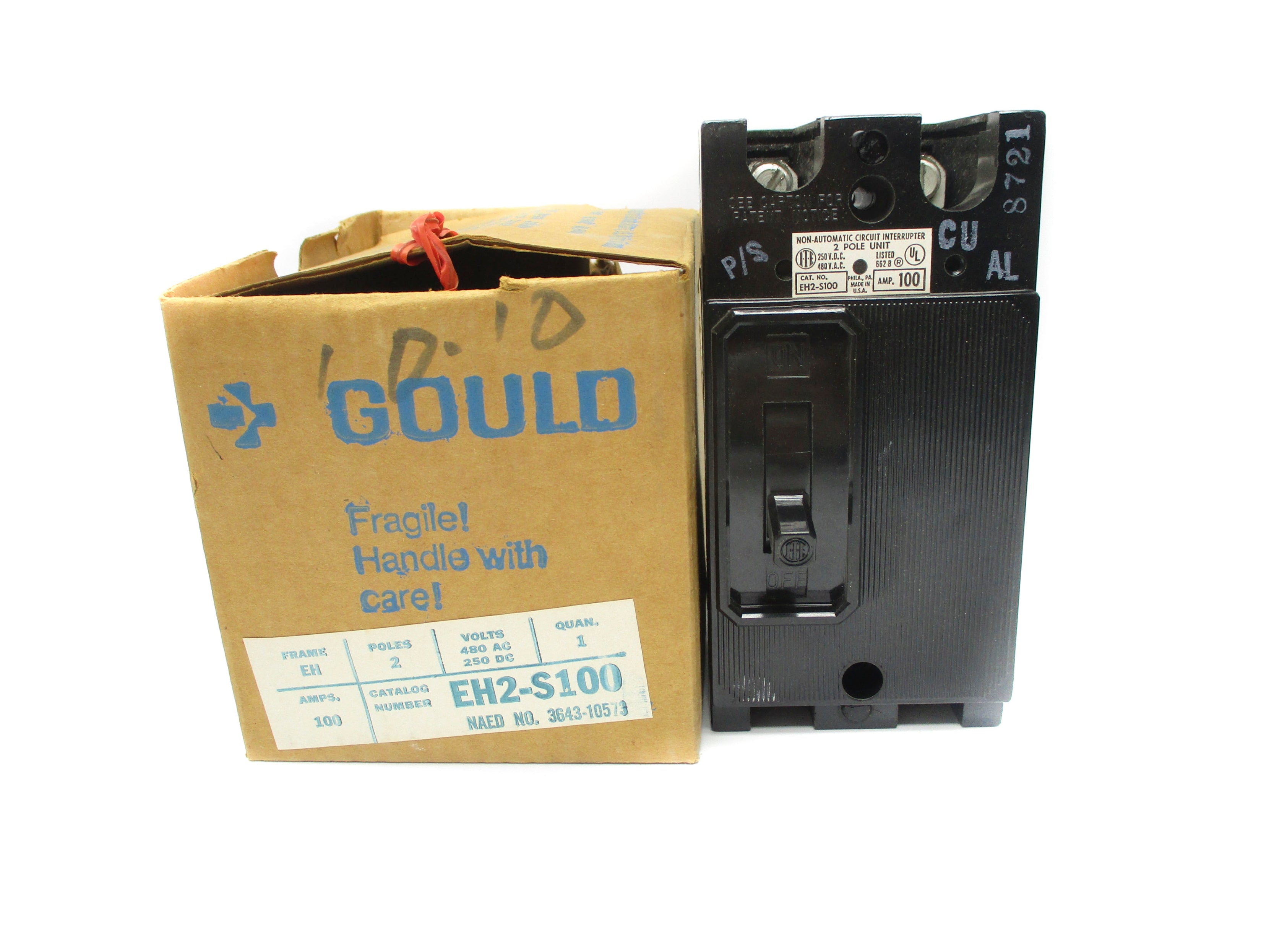 GOULD EH2-S100 100A 480VAC NSMP