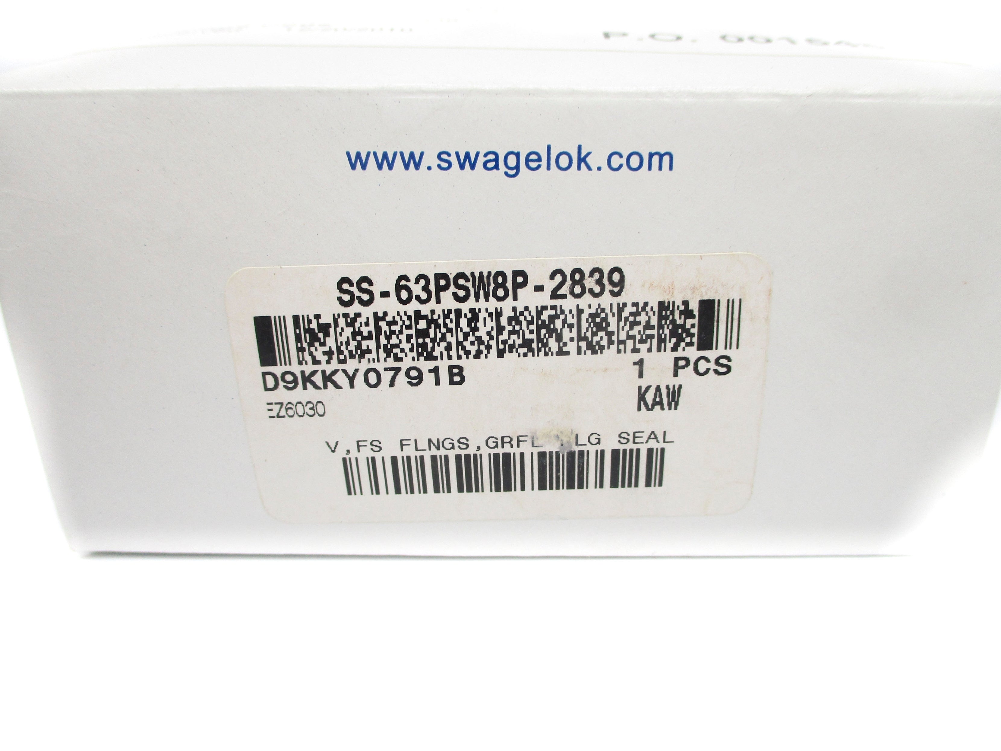 SWAGELOK SS-63PSW8P-2839 2500PSIG NSMP