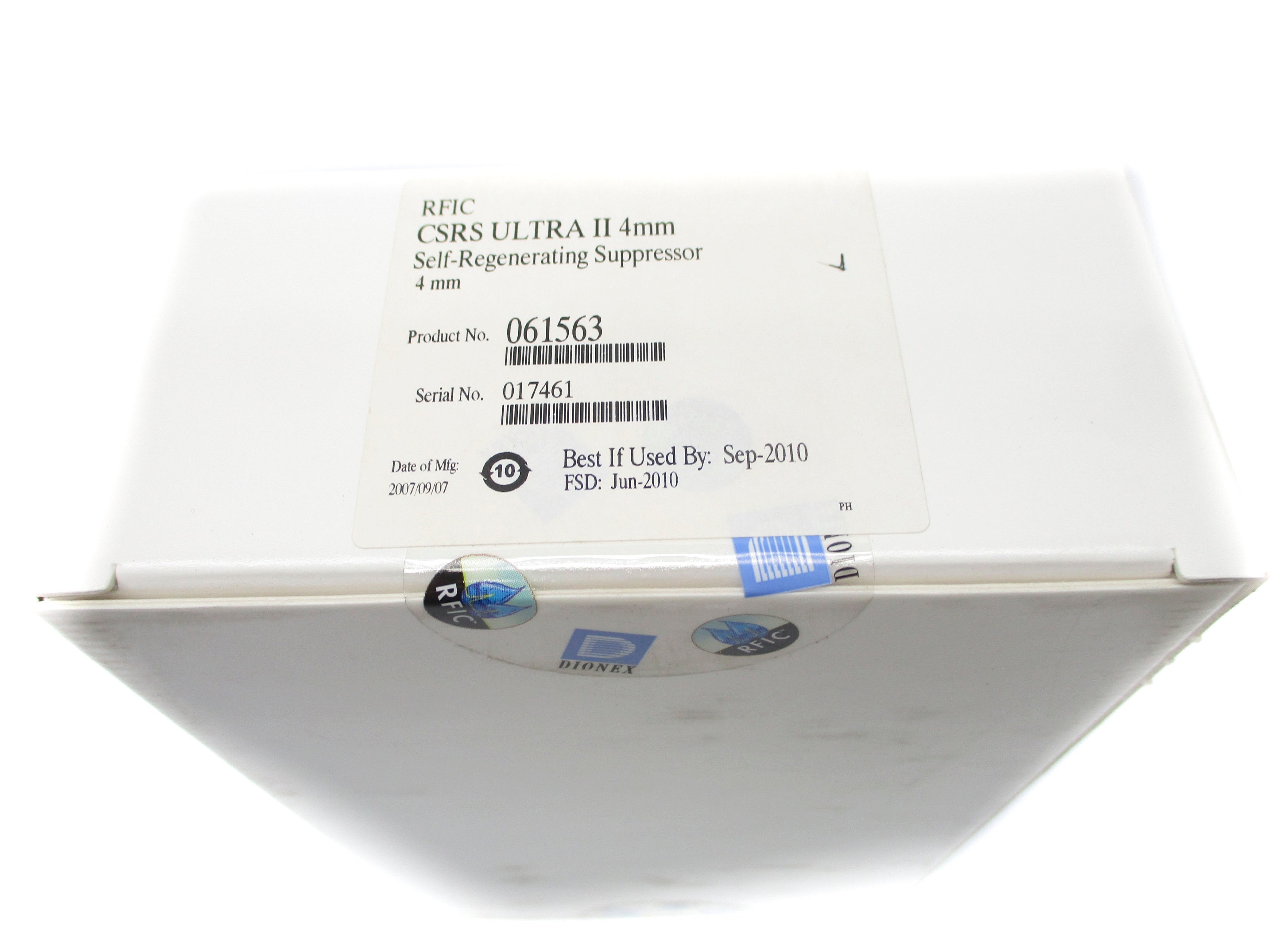 DIONEX 061563 RFIC NSFS