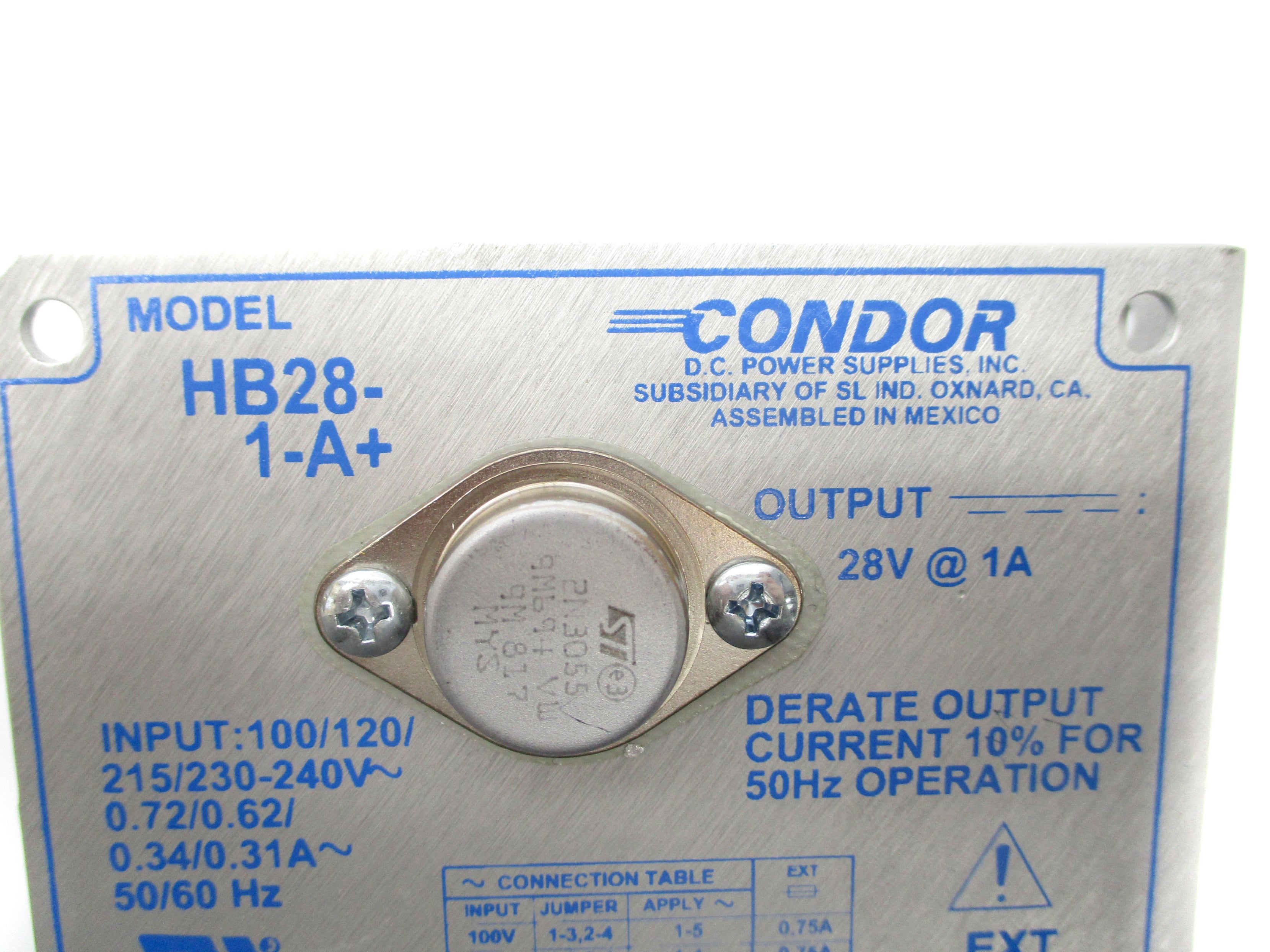 CONDOR HB28-1-A+ NSNP