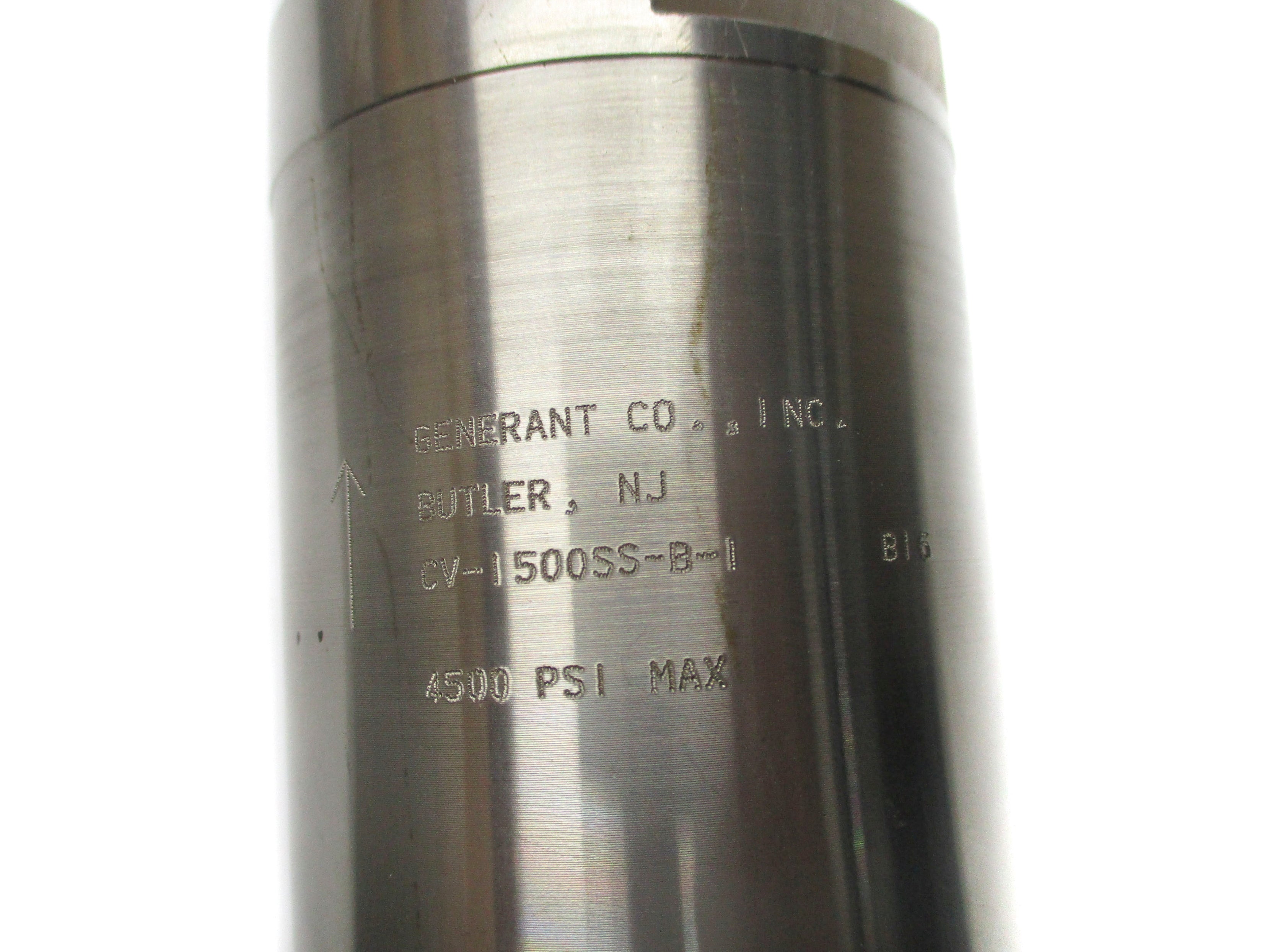 GENERANT CV-1500SS-B-1 4500PSI NSNP