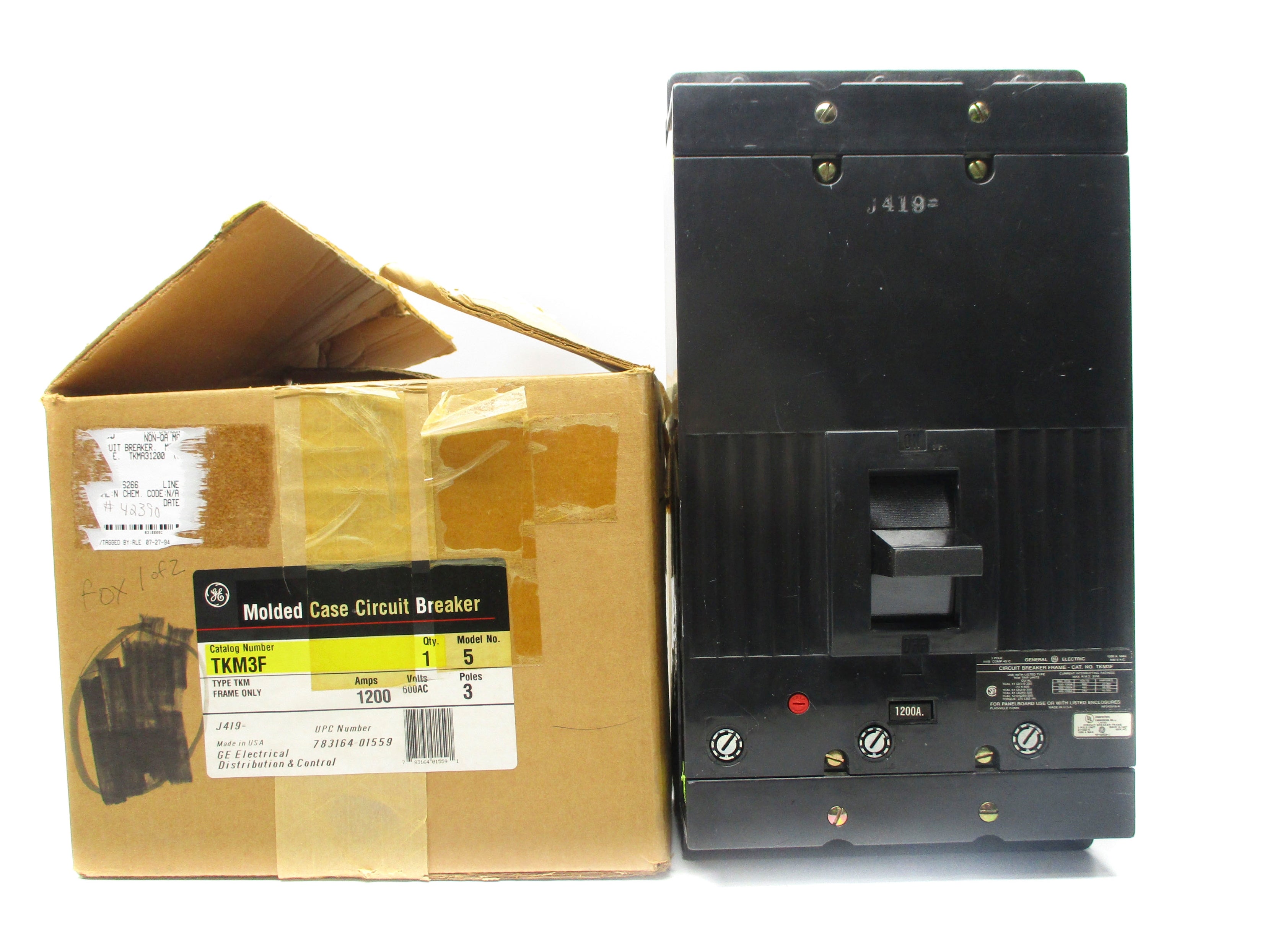 GENERAL ELECTRIC TKM3F 1200A 600VAC NSMP
