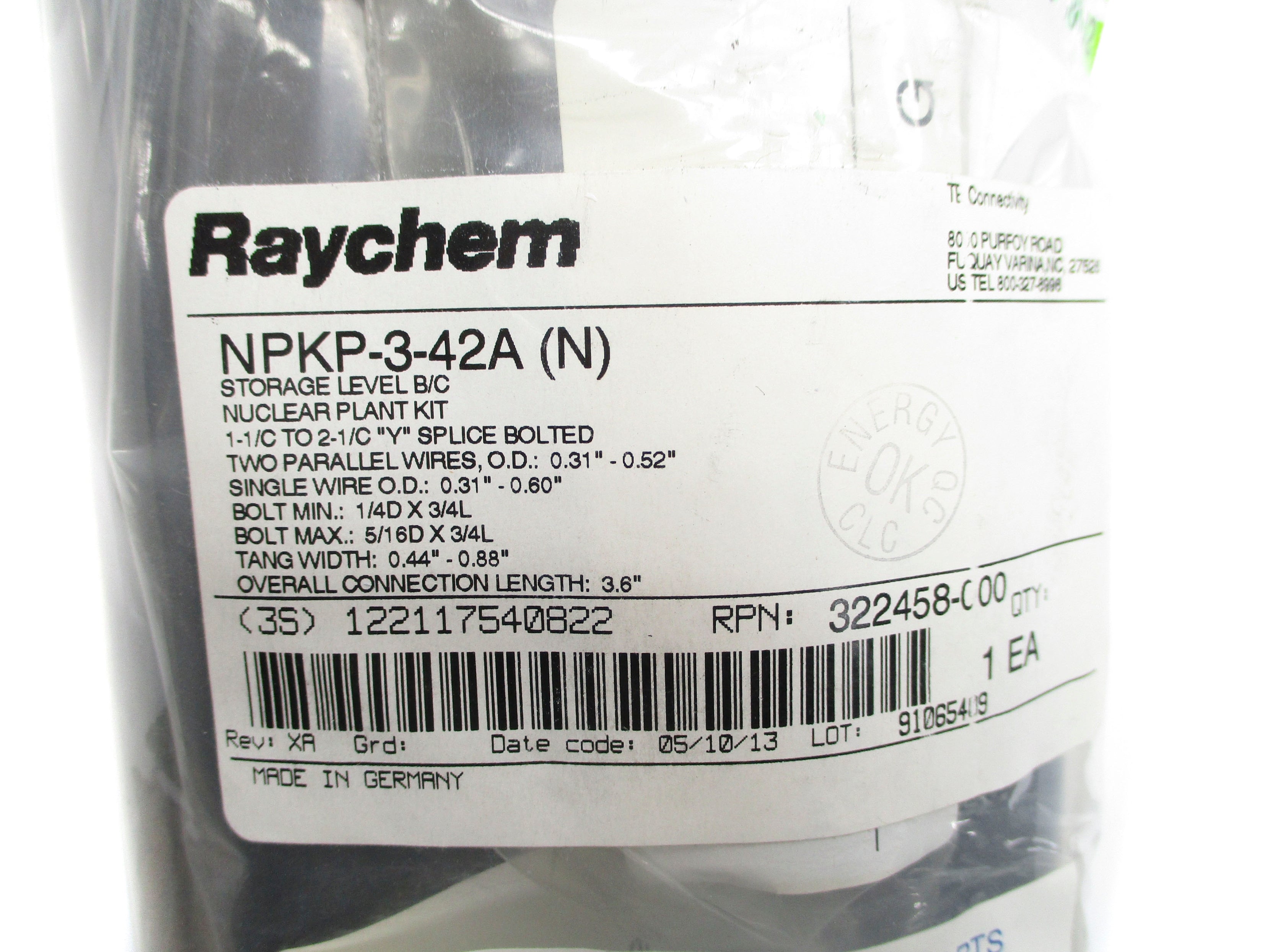 RAYCHEM NPKP-3-42A(N) NSMP