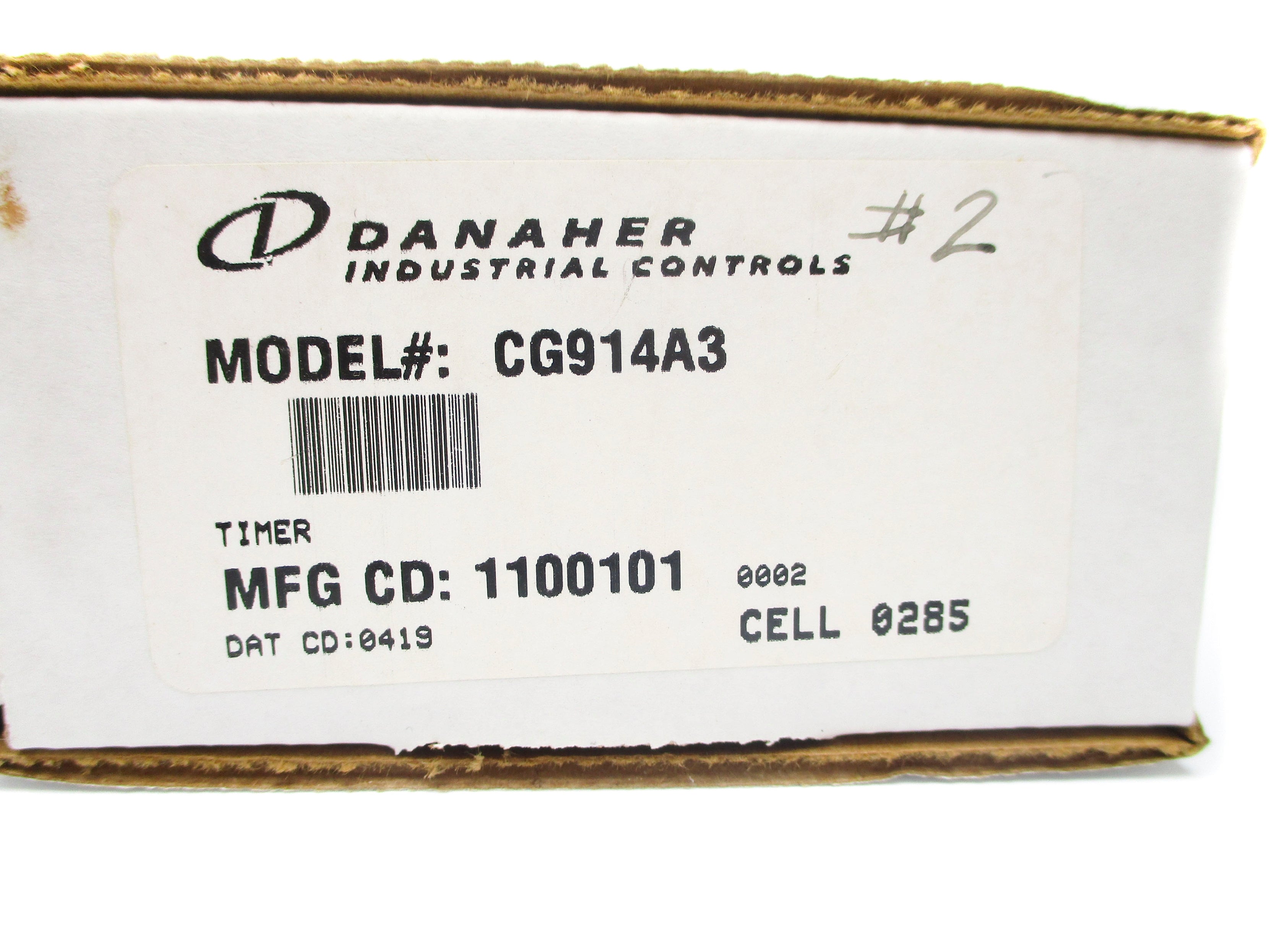 DANAHER CONTROLS CG914A3 0-60SEC. NSMP