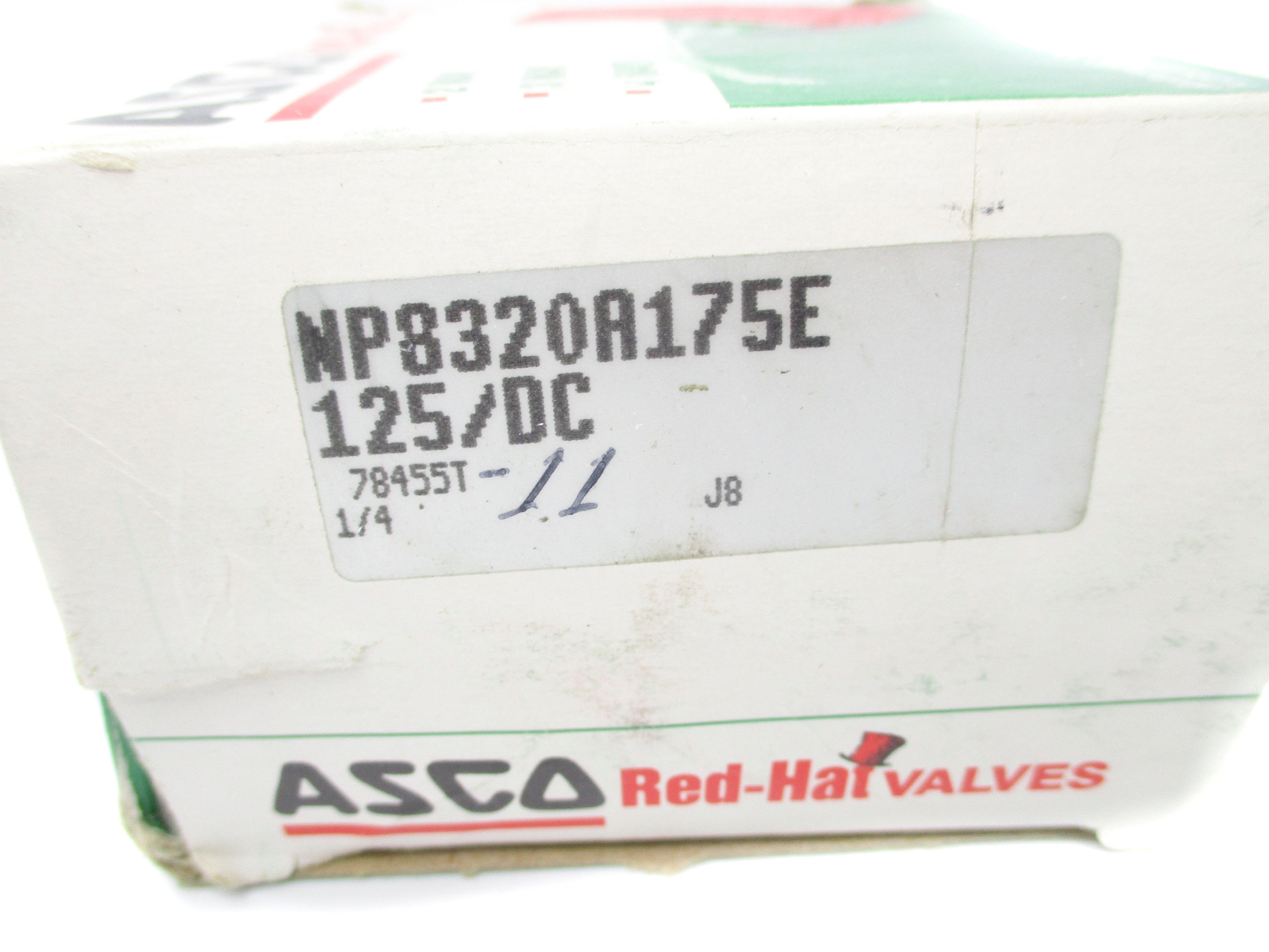 ASCO NP8320A175E 125VDC 60PSI 1/4" NSMP